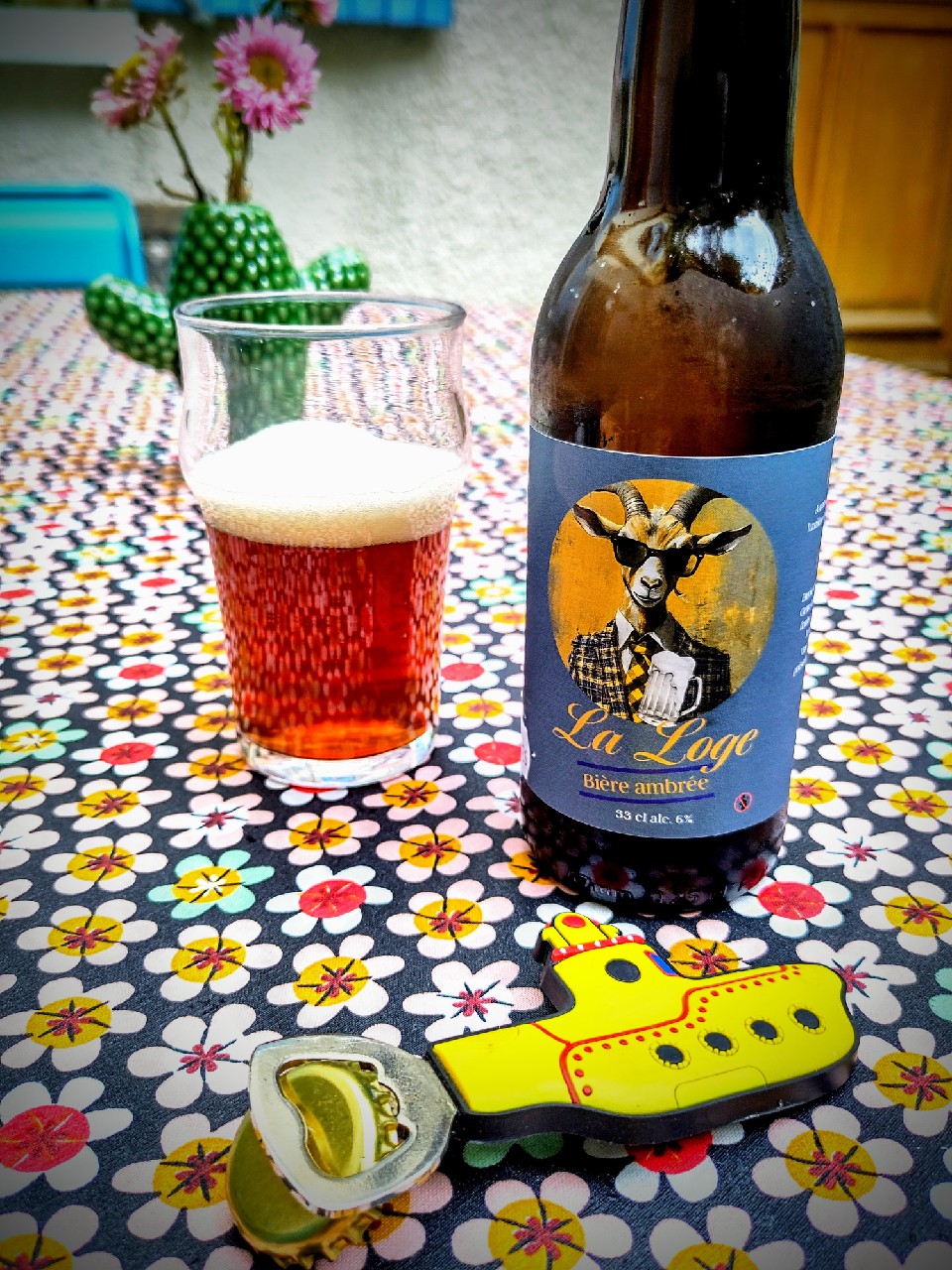 La Loge - Bière Ambrée, Brasserie de la Loge