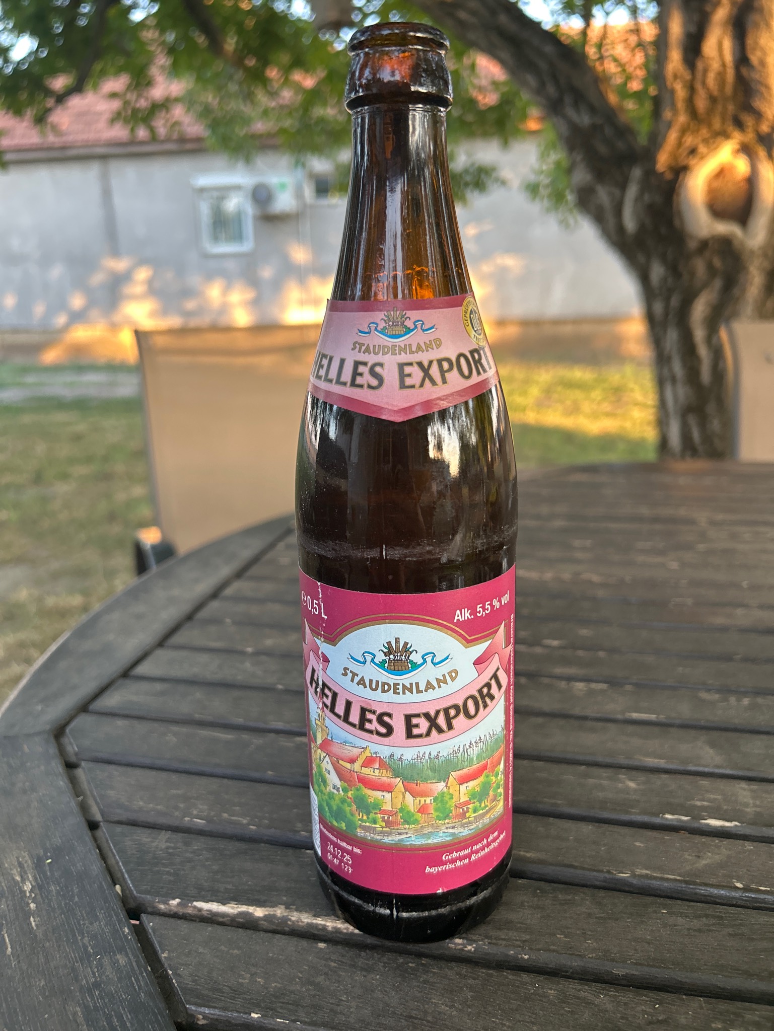 Staudenland Helles Export, Brauerei Ustersbach