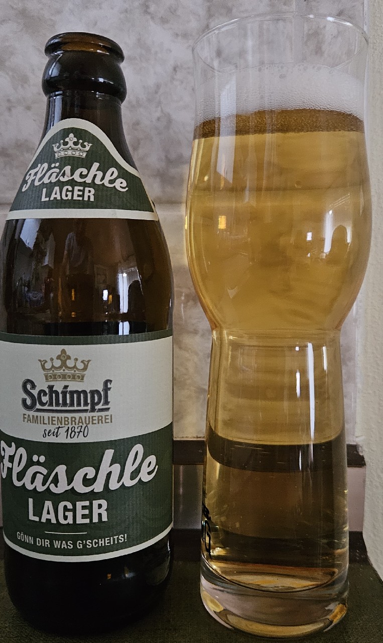 Fläschle Lager, Kronenbrauerei Schimpf