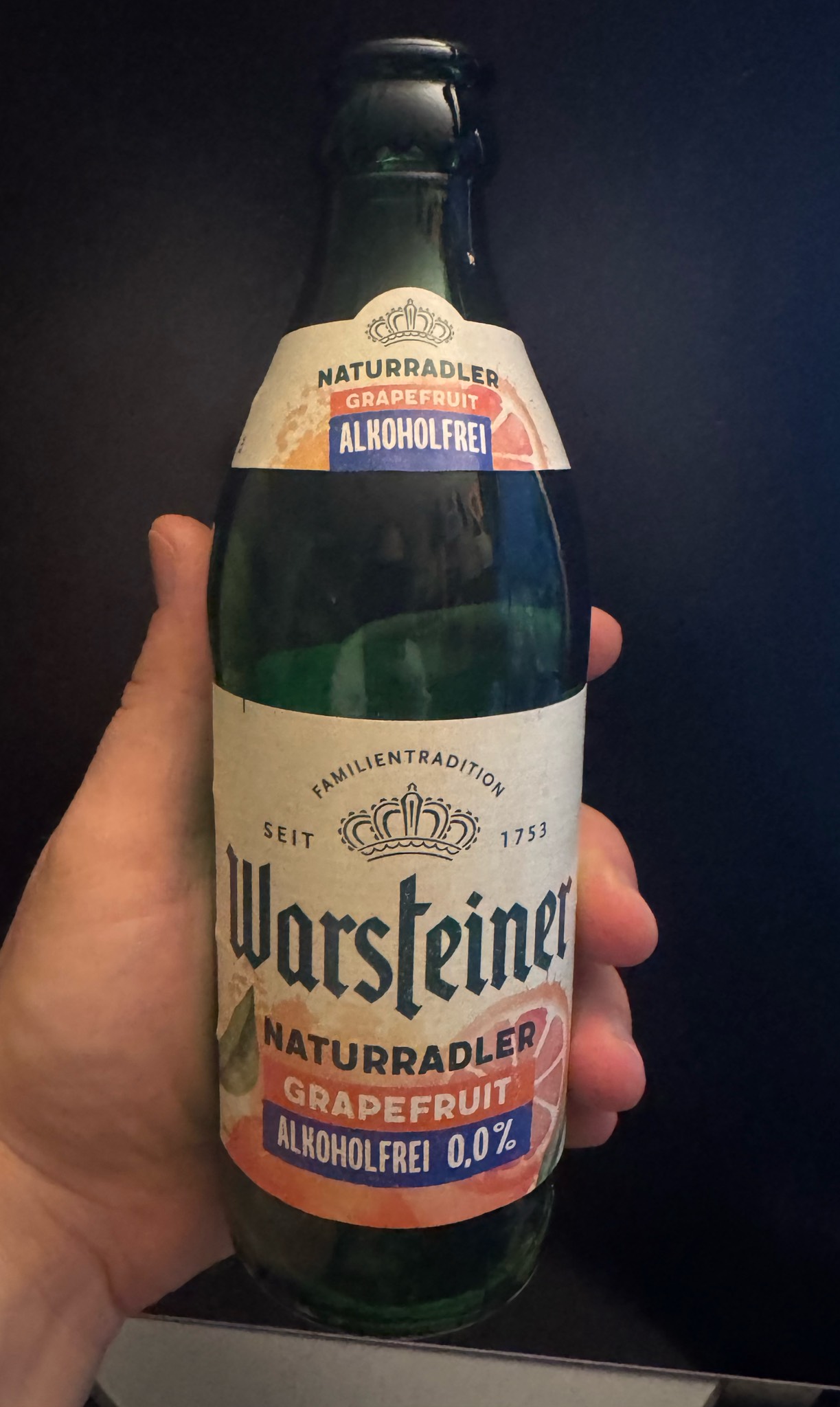 Warsteiner NaturRadler Grapefruit alkoholfrei 0,0, Germany
