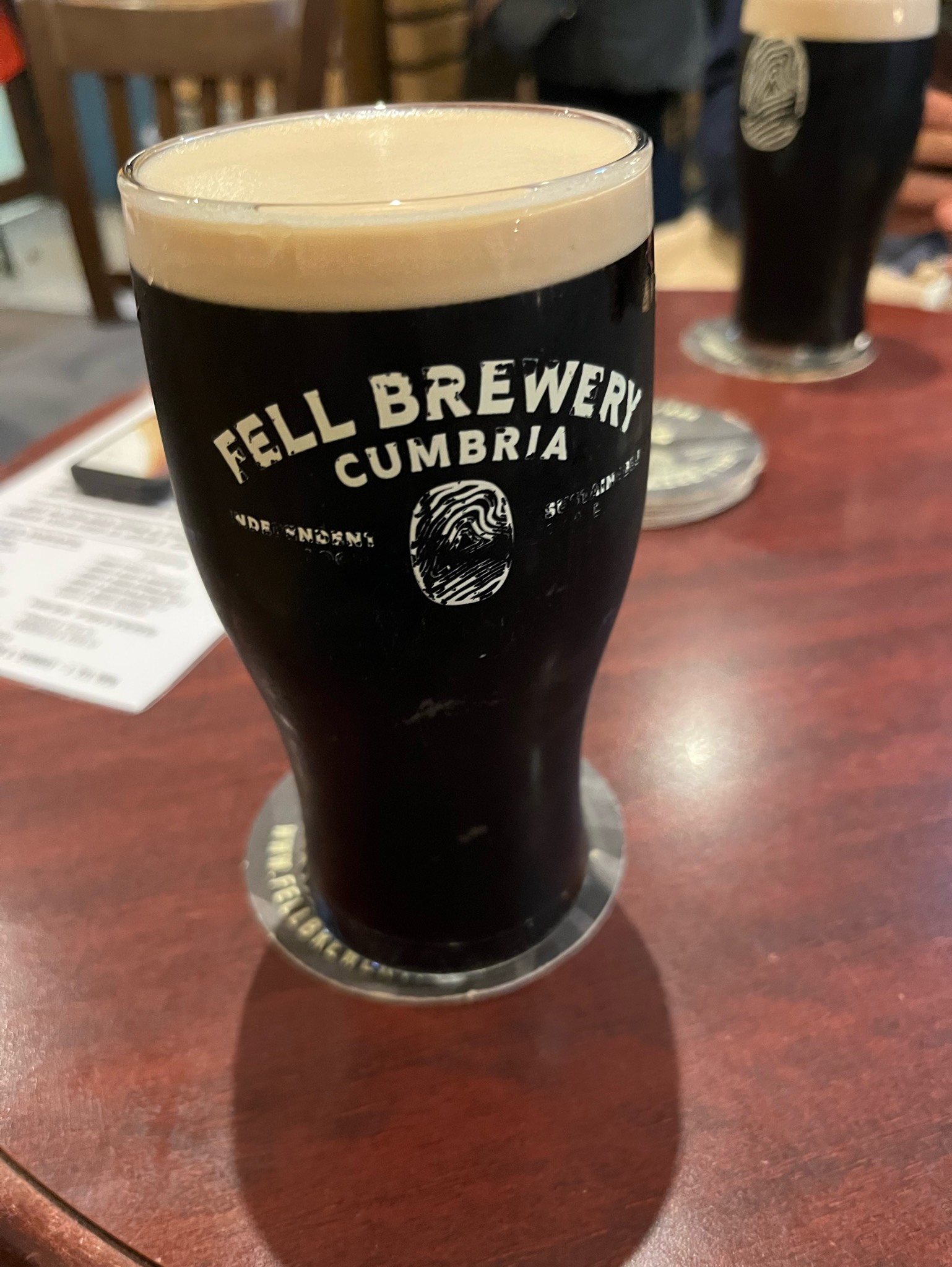 cumbrian dry stout, Fell Brewery