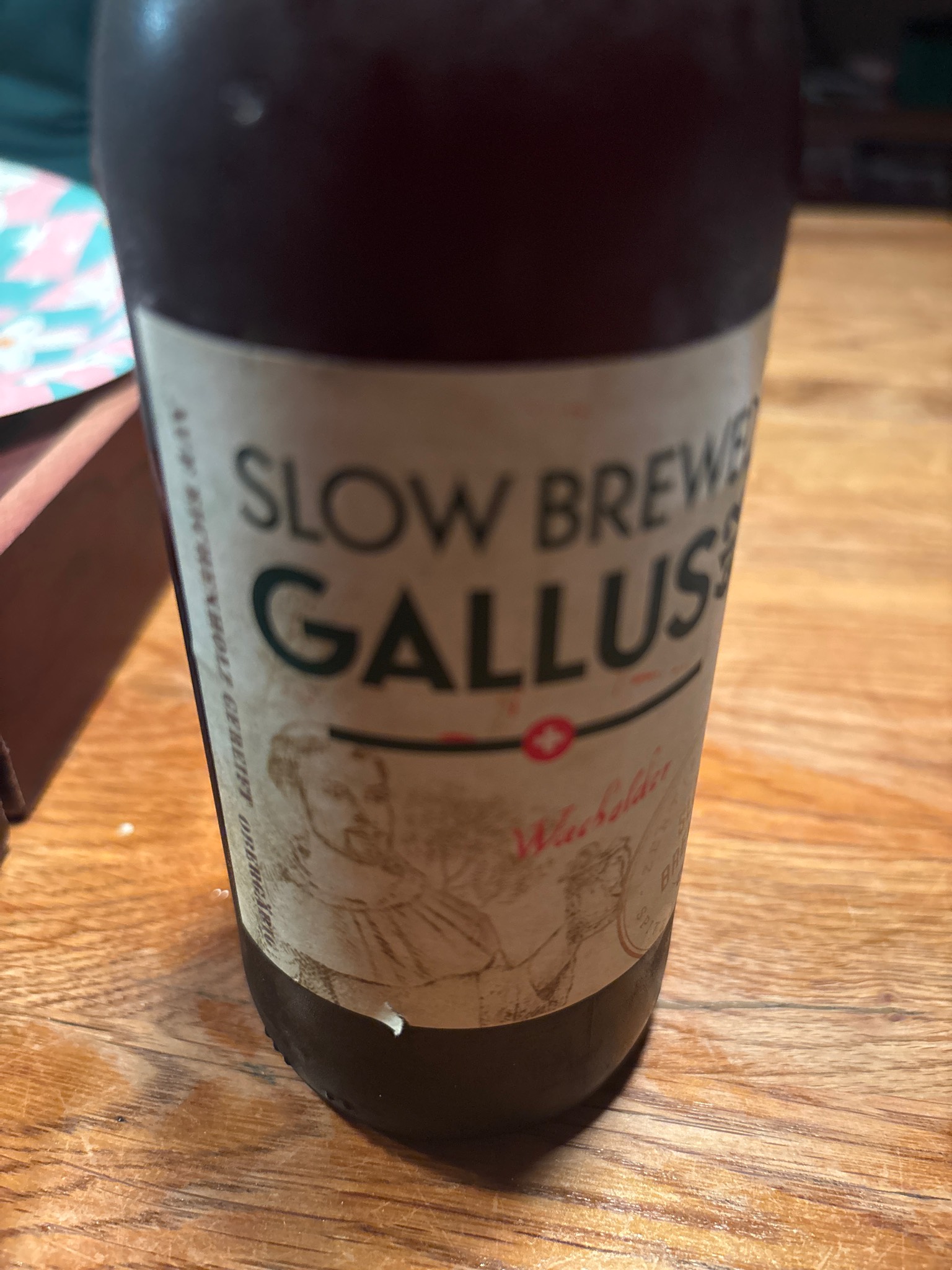Old Style Ale Gallus 612, Brauerei Schützengarten