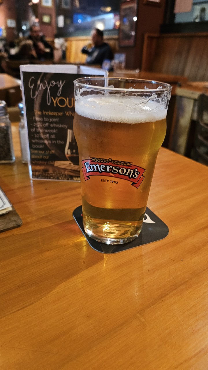 Emerson's Pilsner, Emerson's Brewing Company (Lion Breweries - NZ)