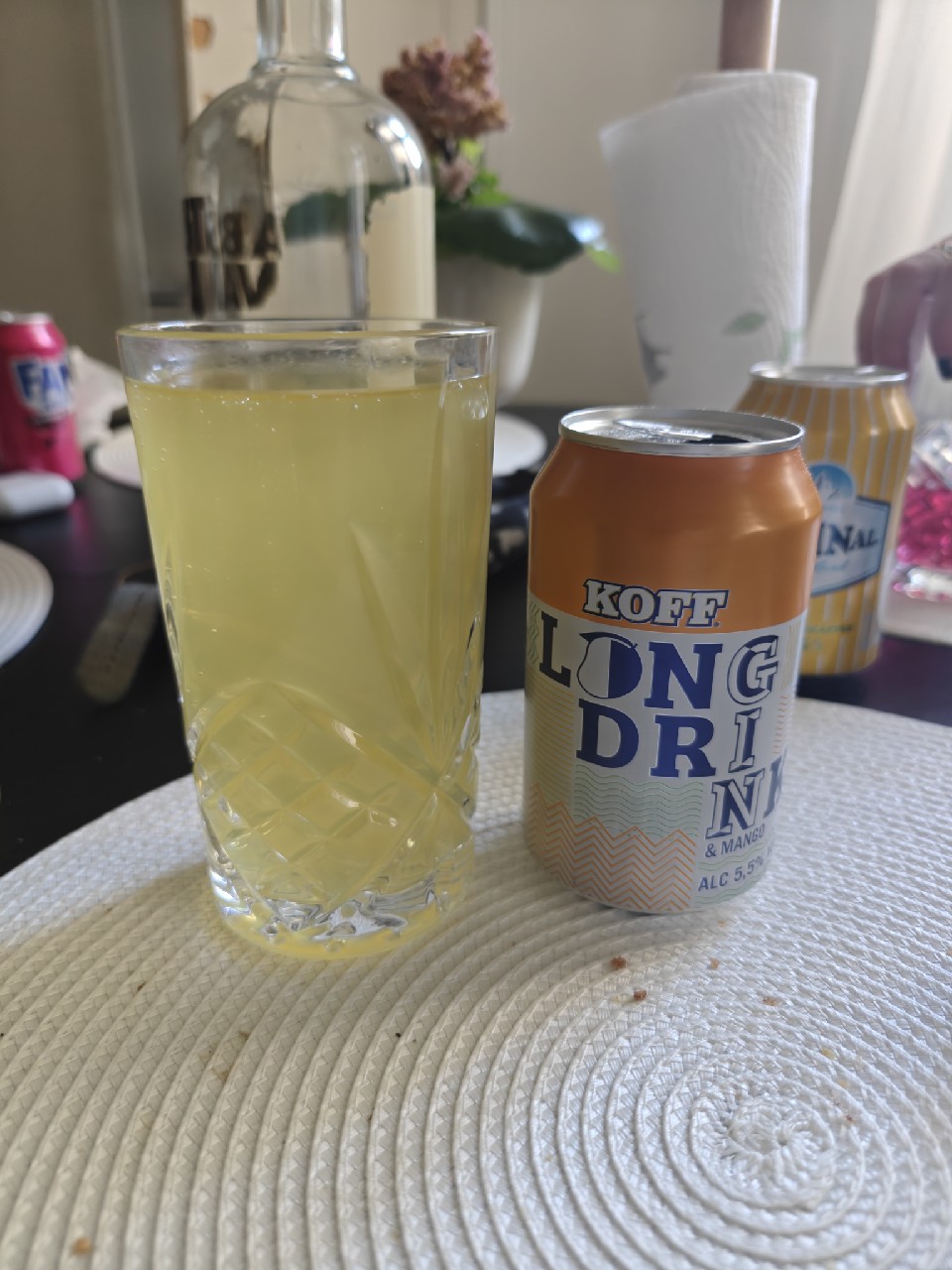 KOFF Long Drink Gin & Mango, Finland