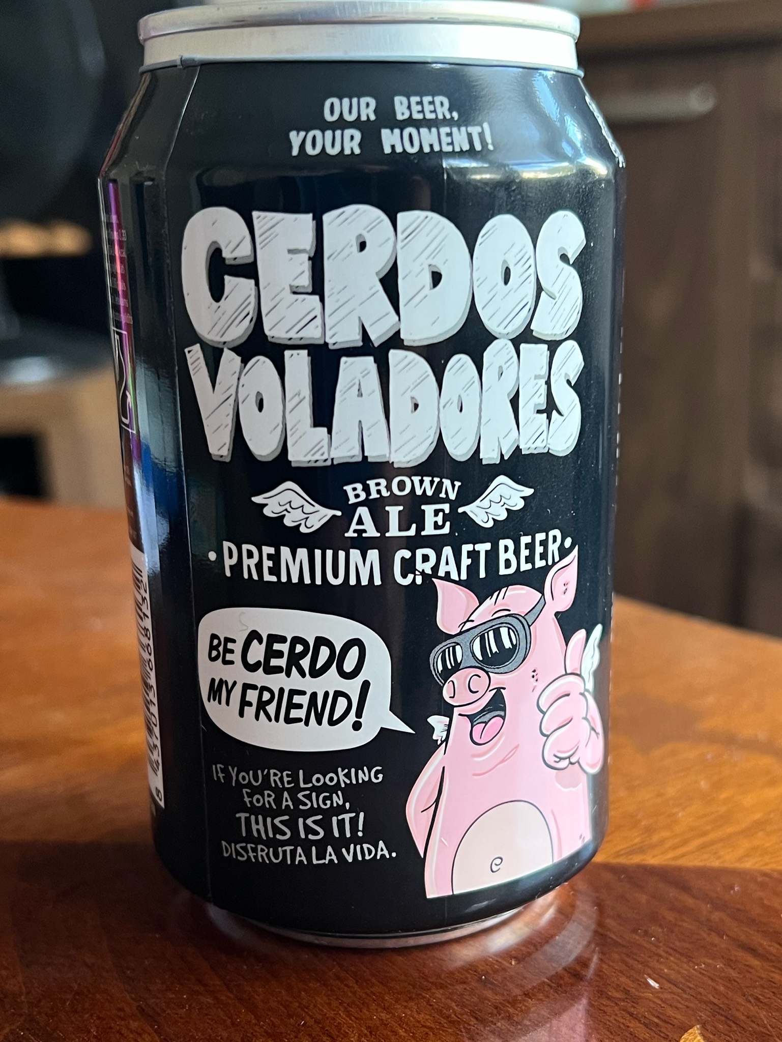 Cerdos Voladores Brown Ale, Spain