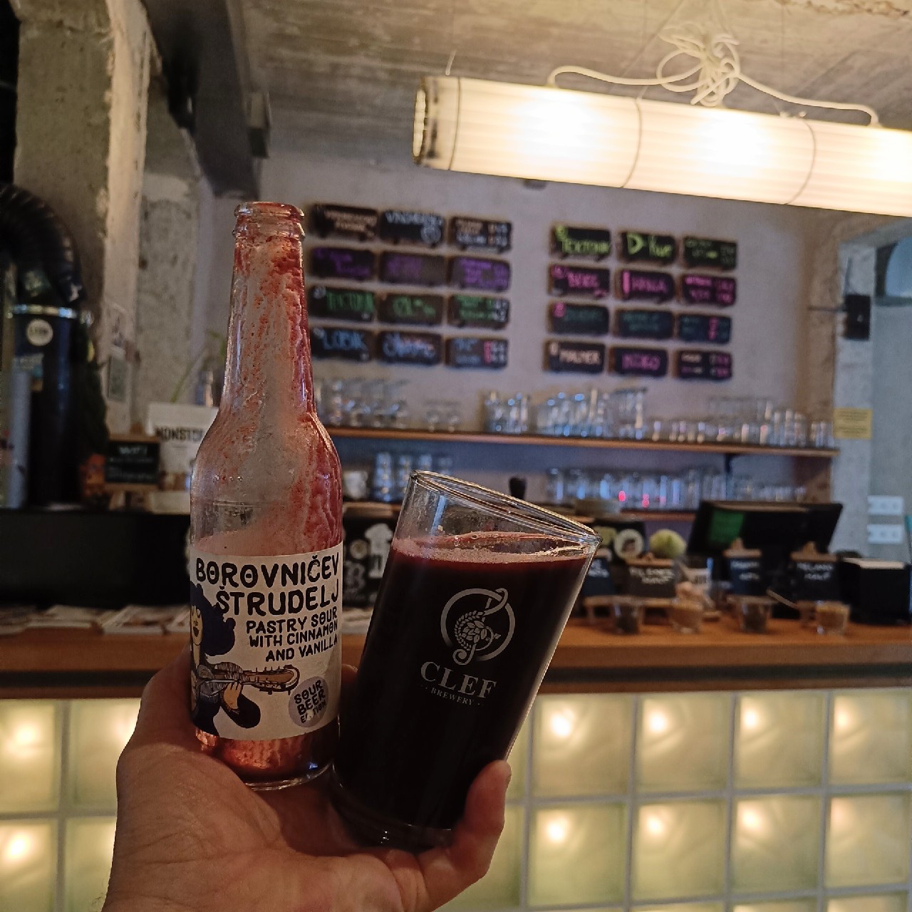 Borovničev Strudelj, Clef