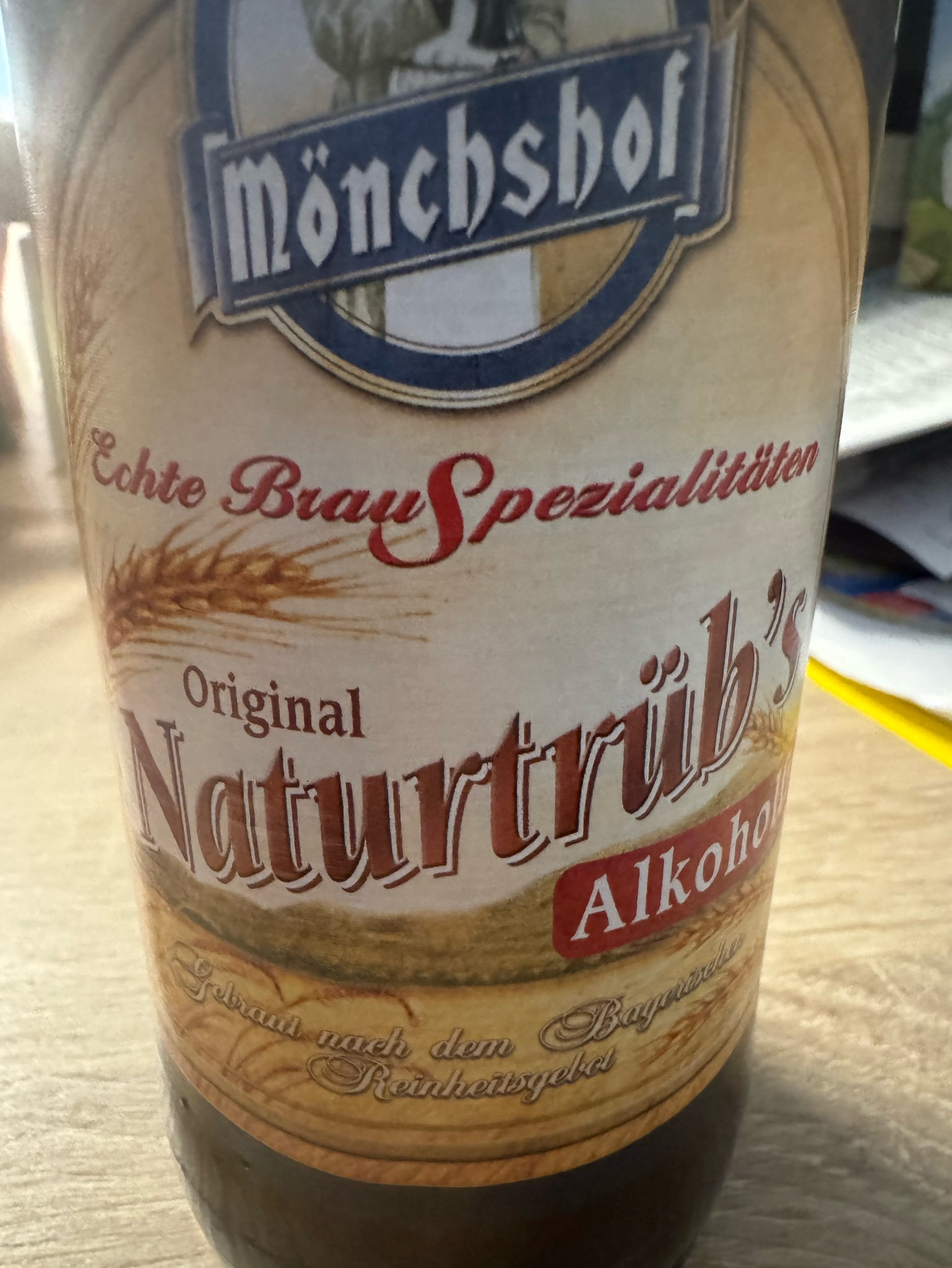 Mönchshof Original Naturtrüb's Alkoholfrei, Germany