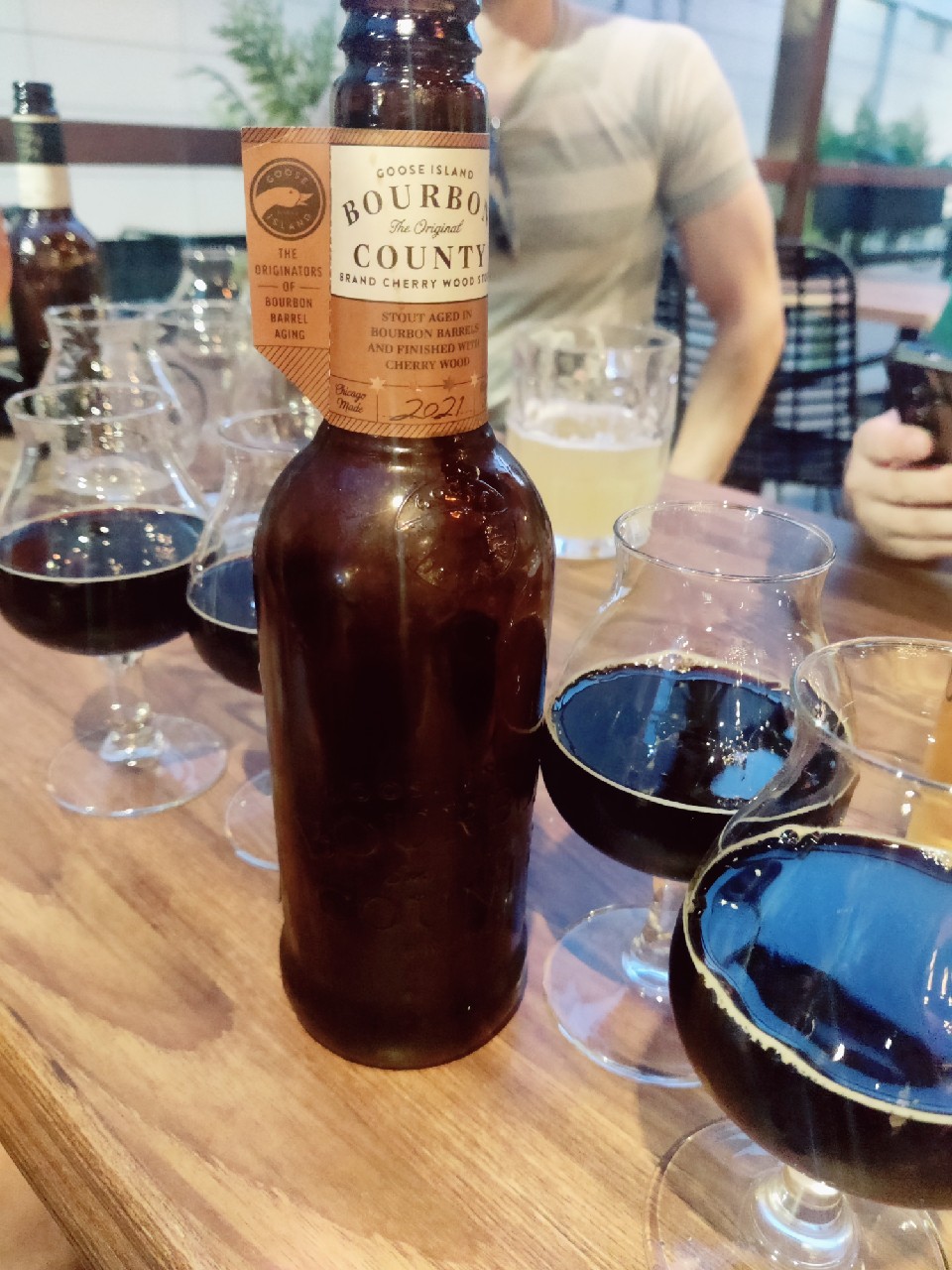 Bourbon County Brand Cherry Wood Stout (2021), United States