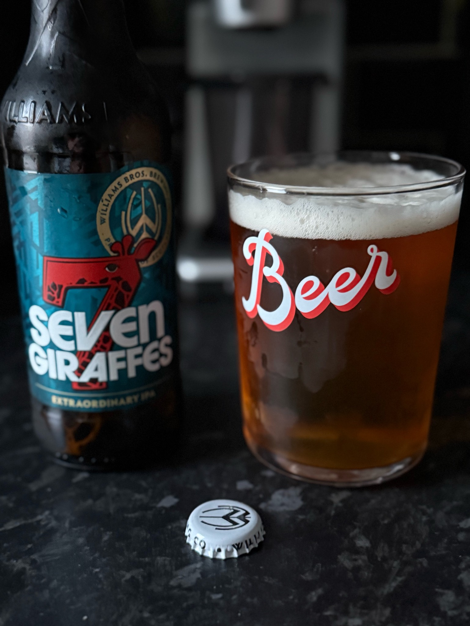 Seven Giraffes, Scotland