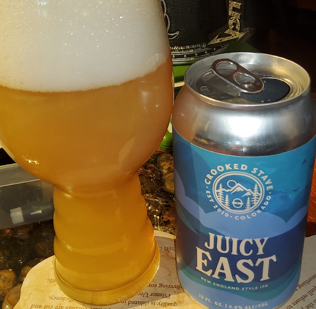 Juicy East, Crooked Stave Artisan Beer Project