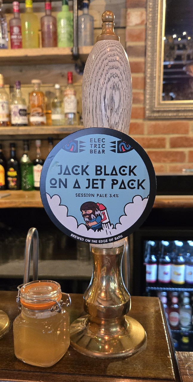 Jack Black On A Jet Pack, Electric Bear Brewing Co.