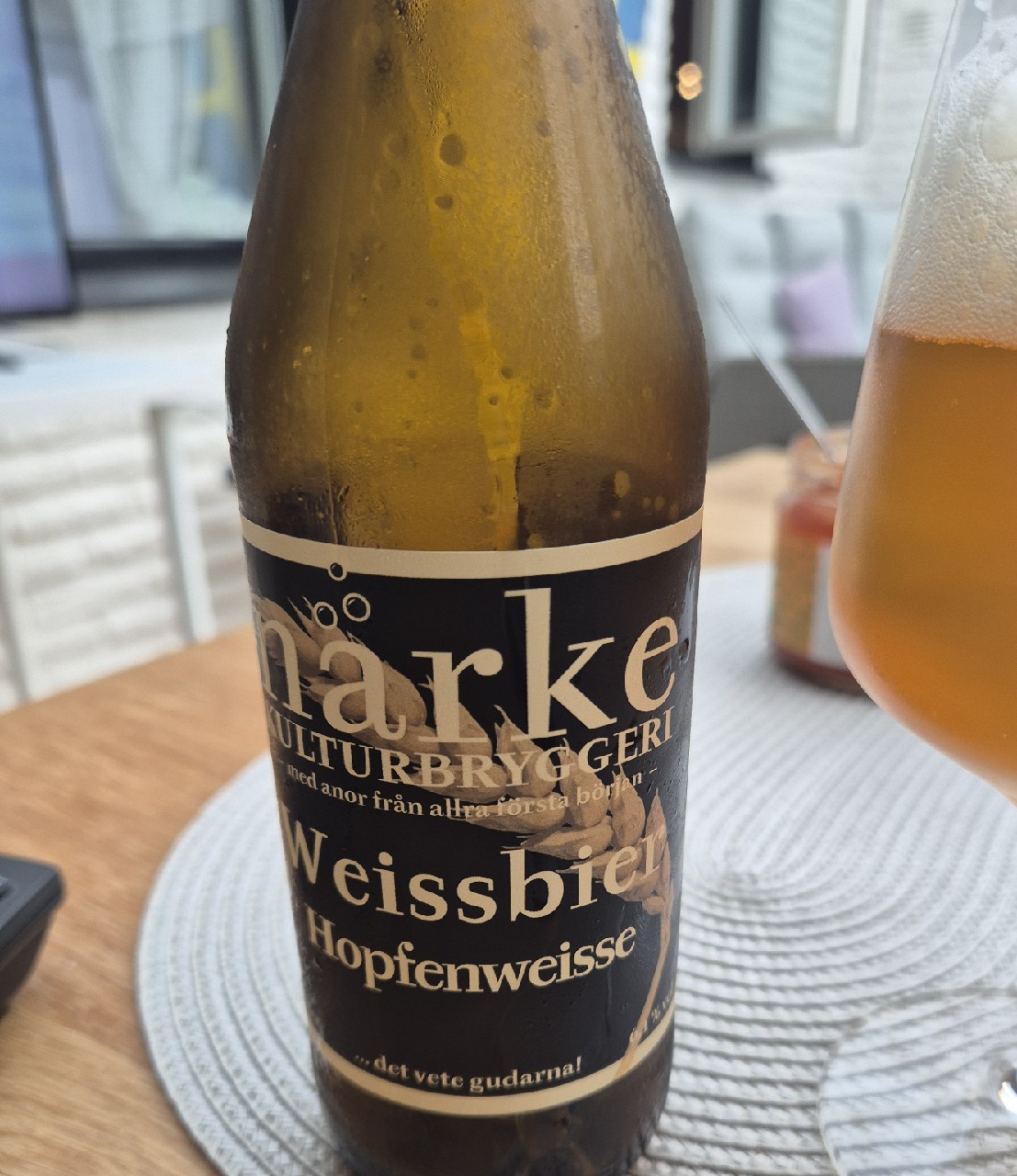 Weissbier Hopfenweisse, Sweden