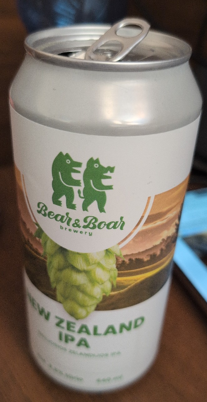 New Zealand IPA, Bear And Boar