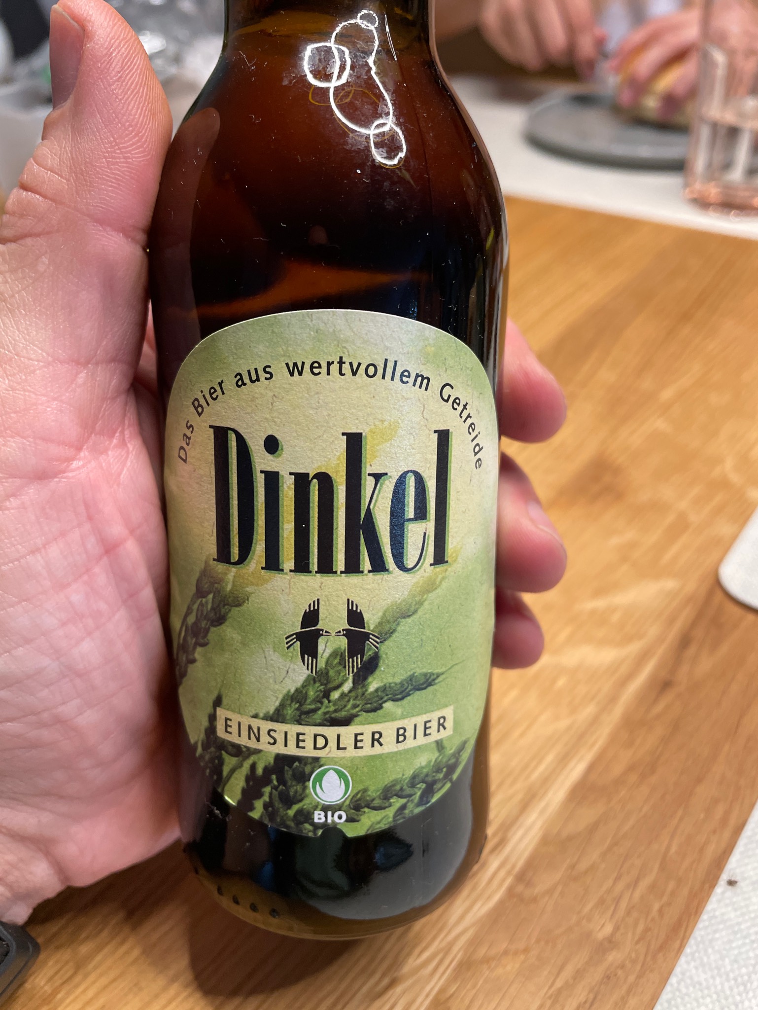 Dinkel Einsiedler Bier, Rosengarten