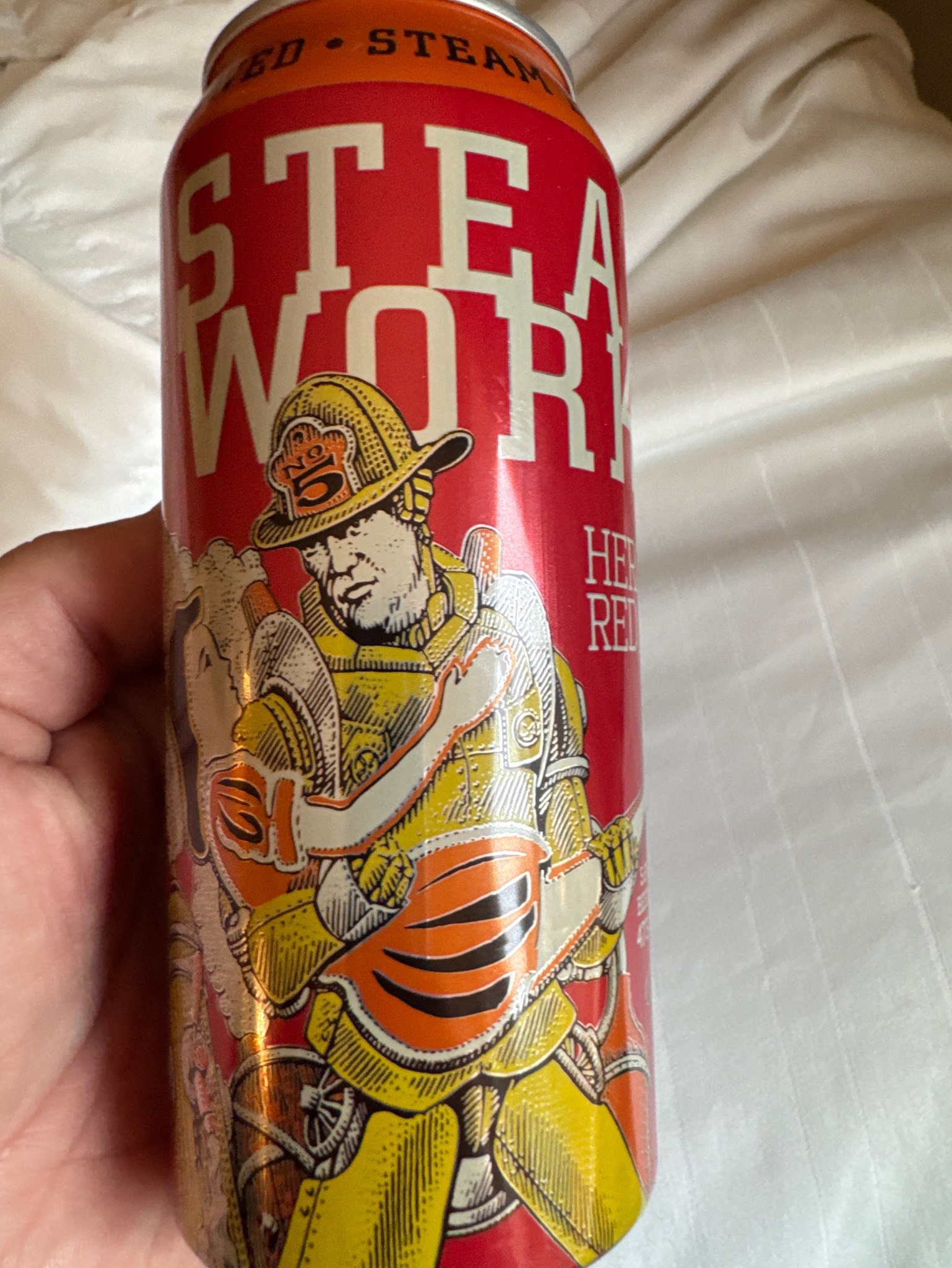 Heroica Red Ale, Steamworks Brewing Company