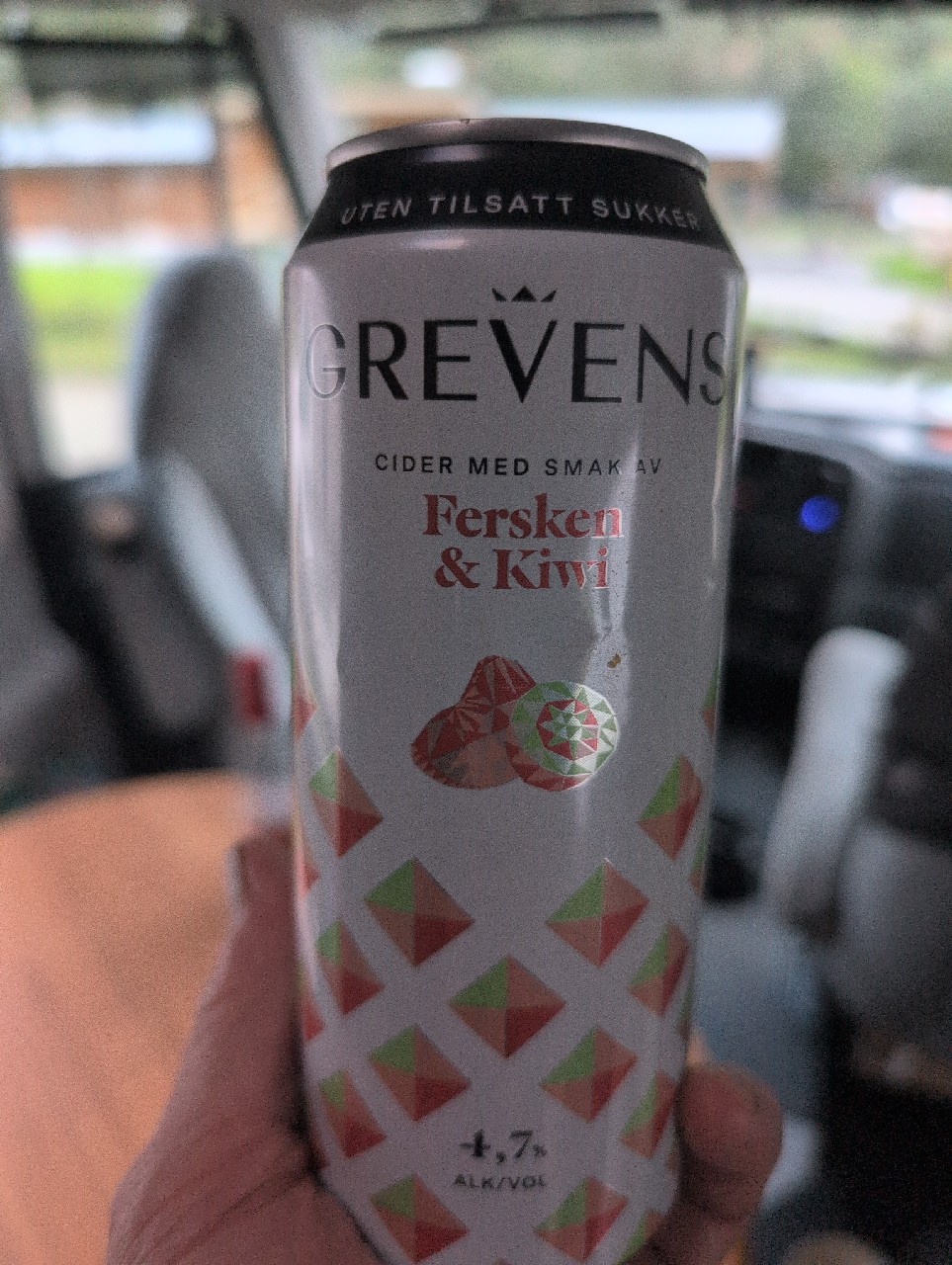 grevens cider fersken, Norway
