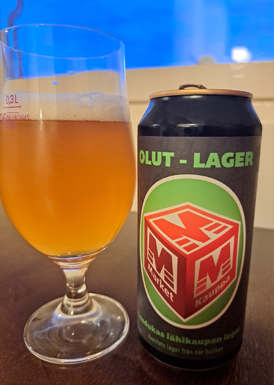 M-Market Olut Lager, Finland