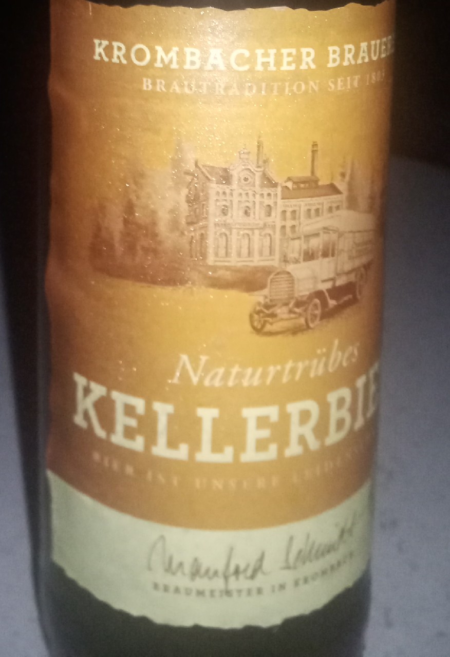 Krombacher Naturtrübes Kellerbier, Germany