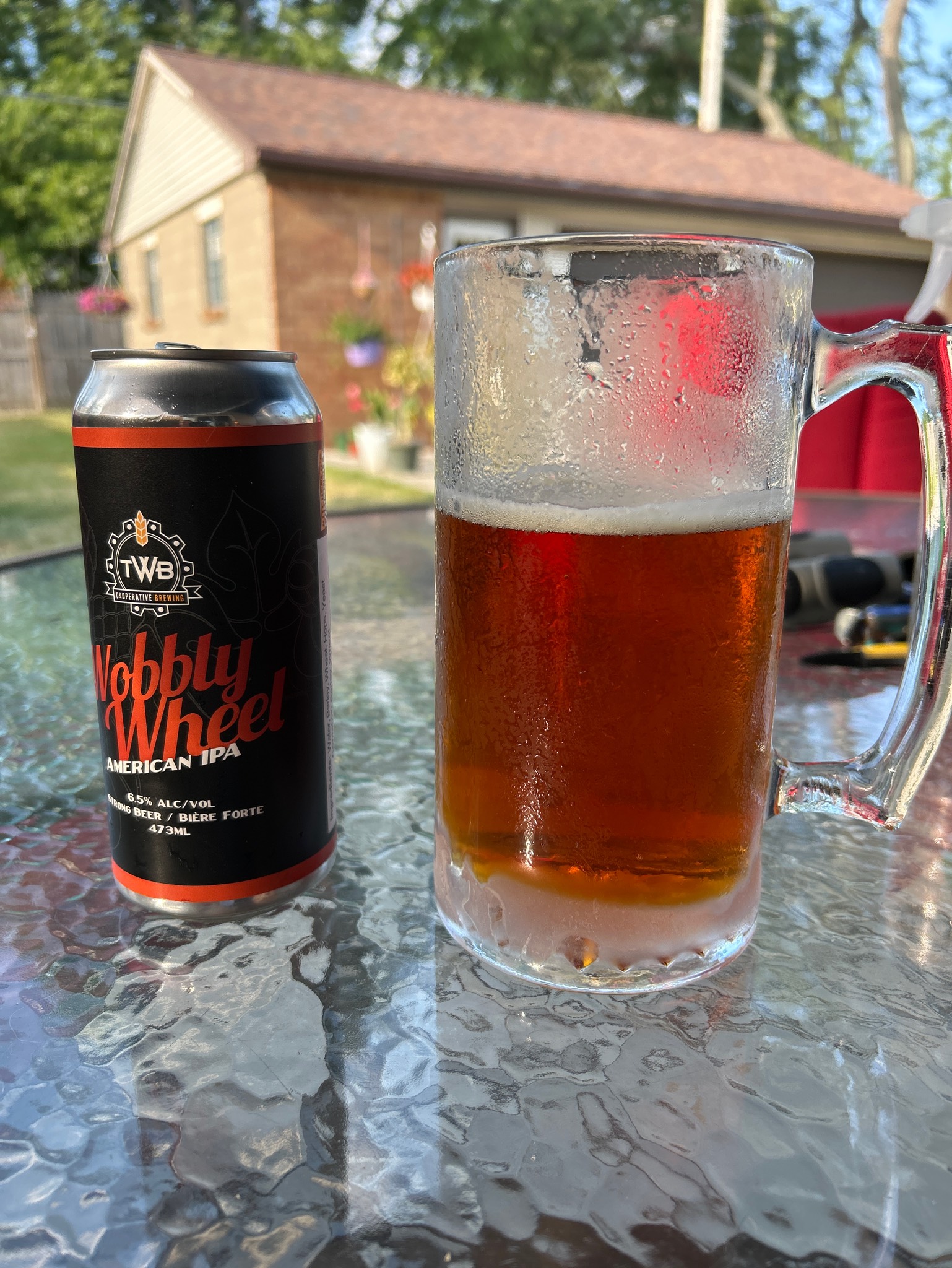 Wobbly Wheel IPA, TWB Coop Brewery