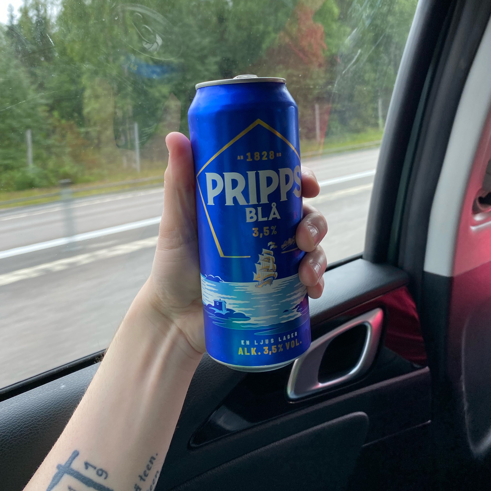 Pripps Blå Pure 3.5 %, Sweden