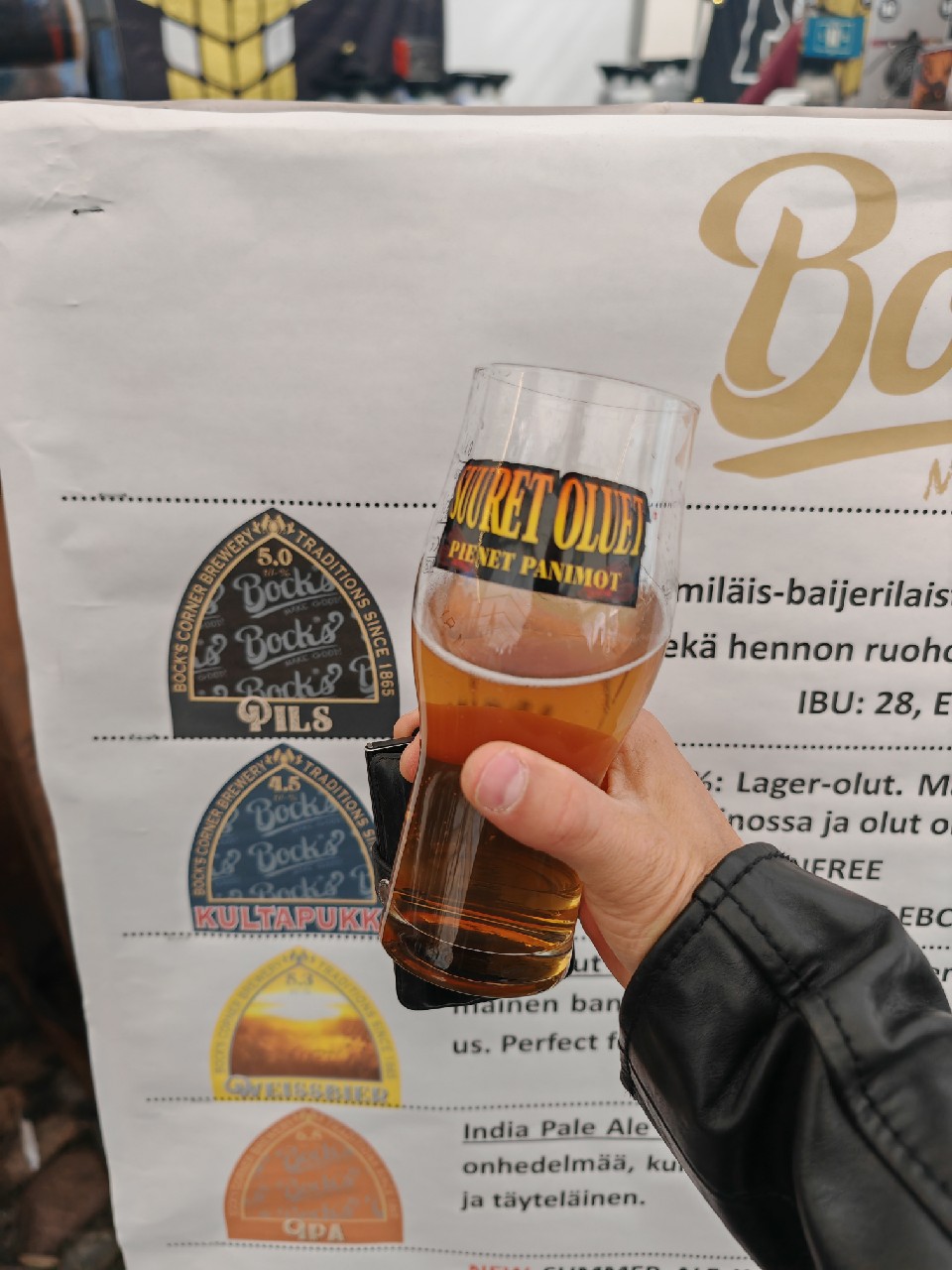 Bock's Pils, Finland