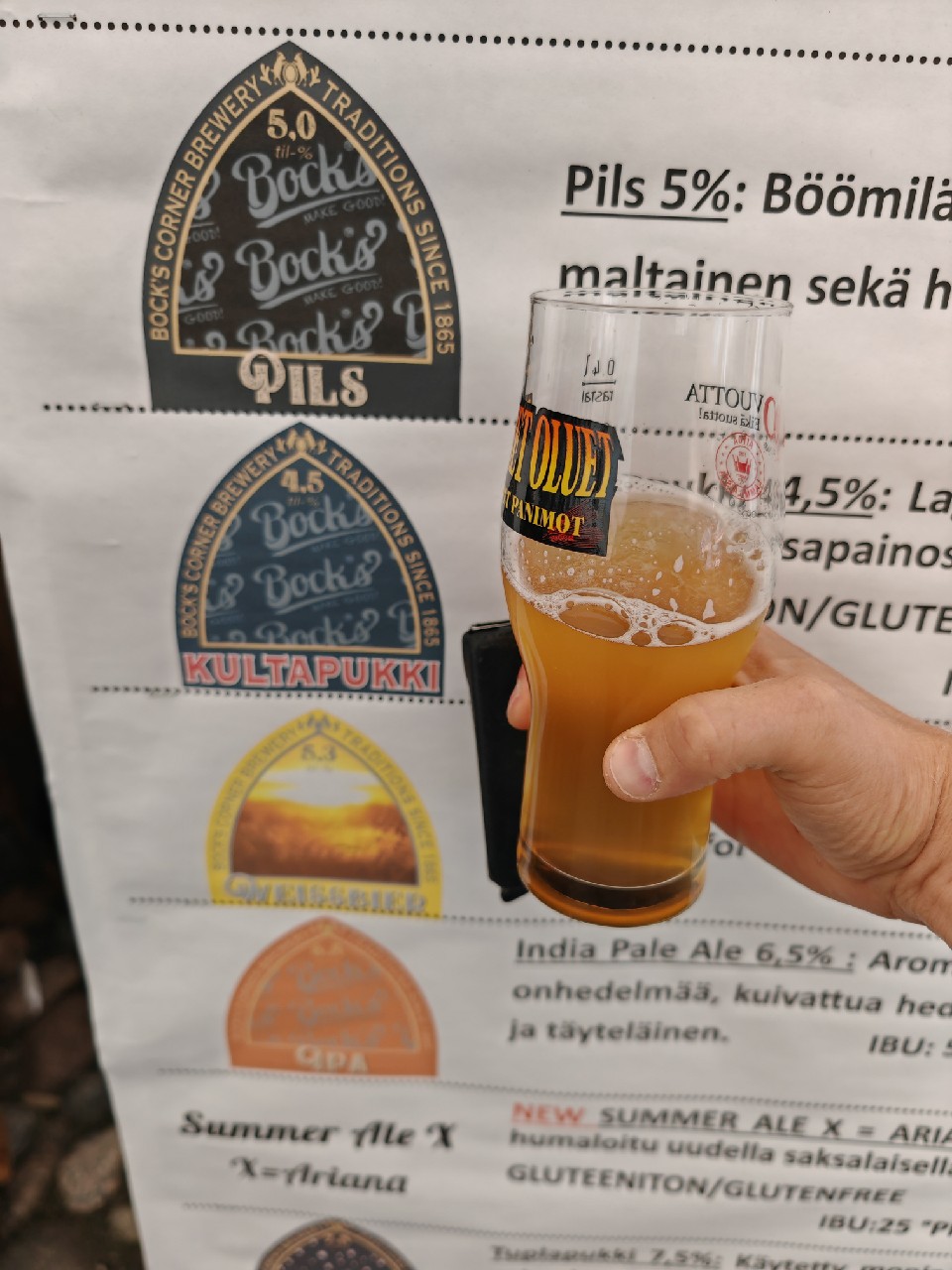 Kultapukki, Finland