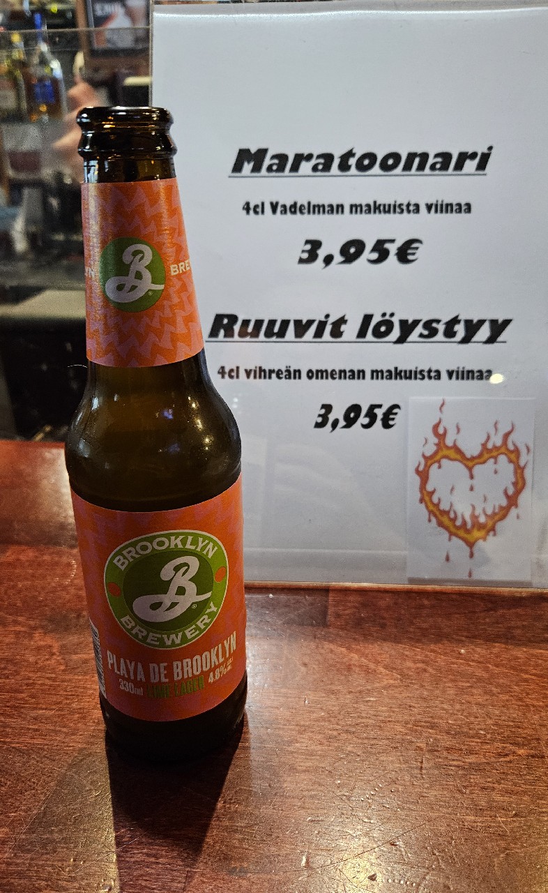 Playa de Brooklyn Lime Lager, United States