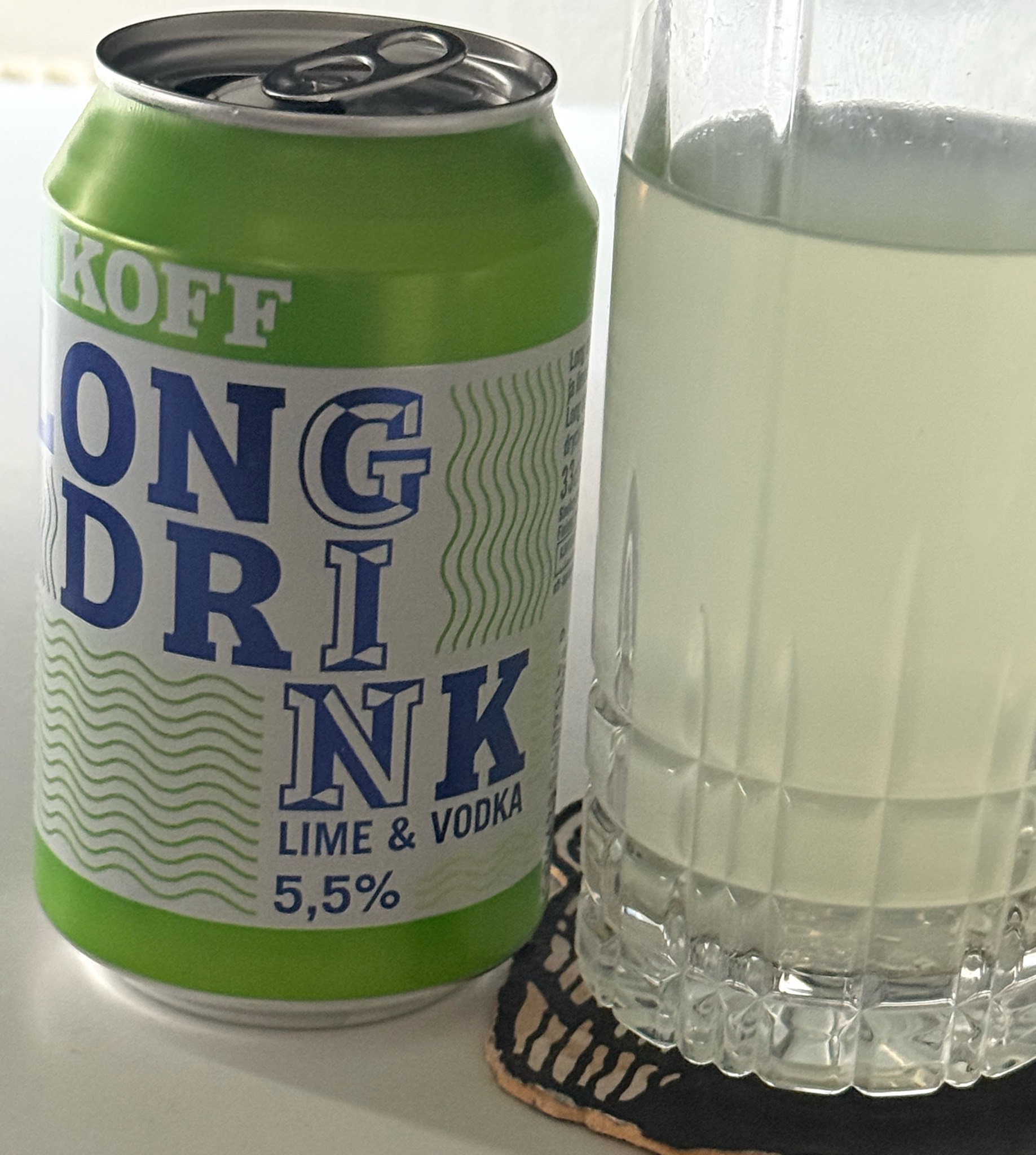 KOFF Long Drink Lime & Vodka, Finland