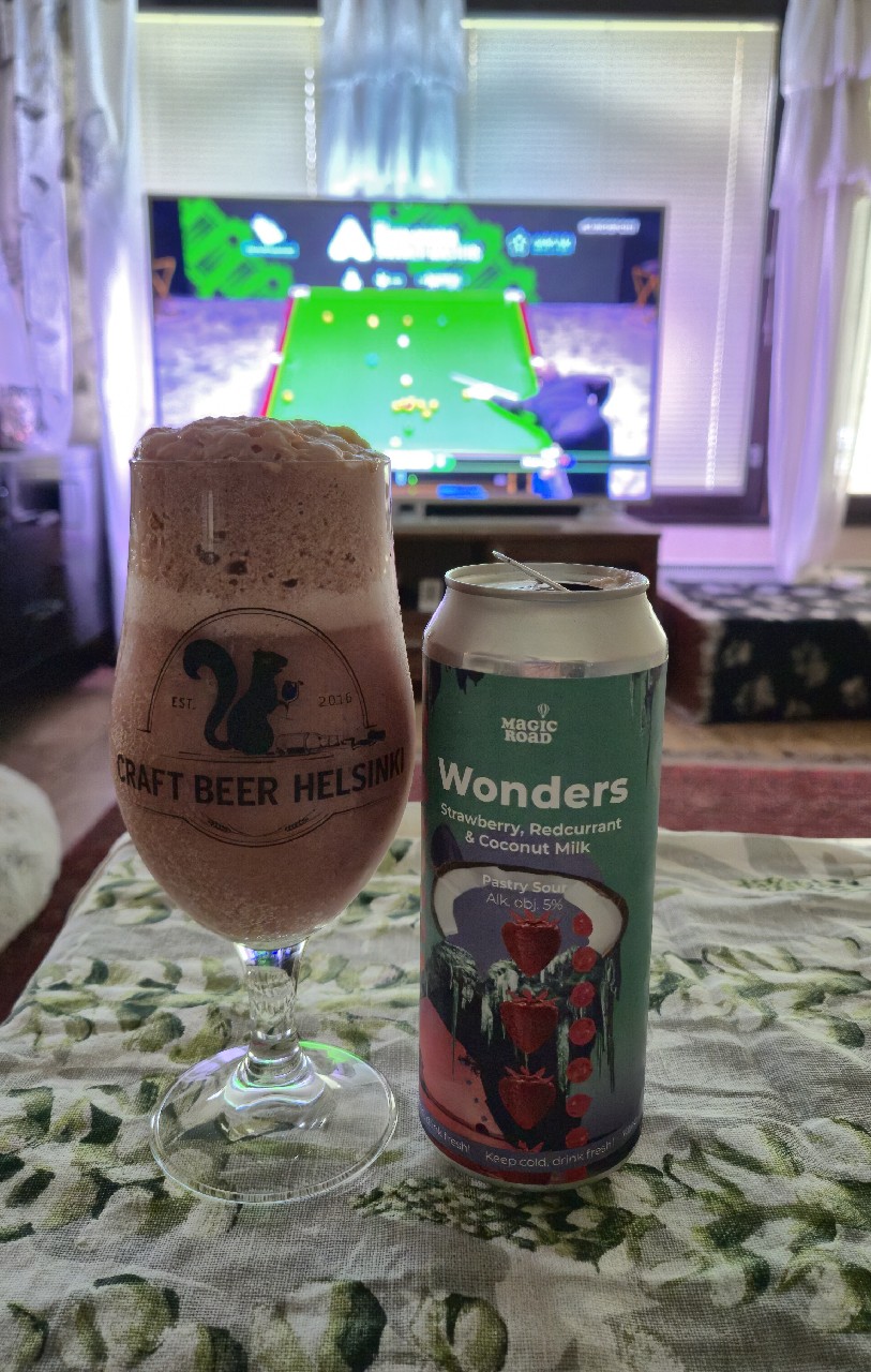 Magic road Wonders Strawberry, Redcurrant & Coconut Milk, Magic Road