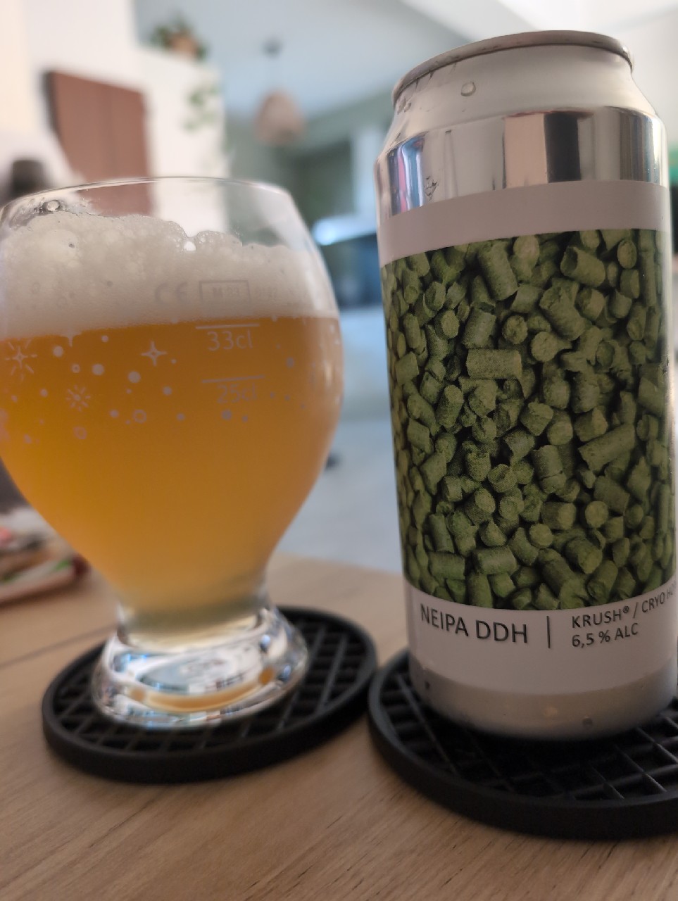 NEIPA DDH Krush / Cryo Hops Simcoe, France