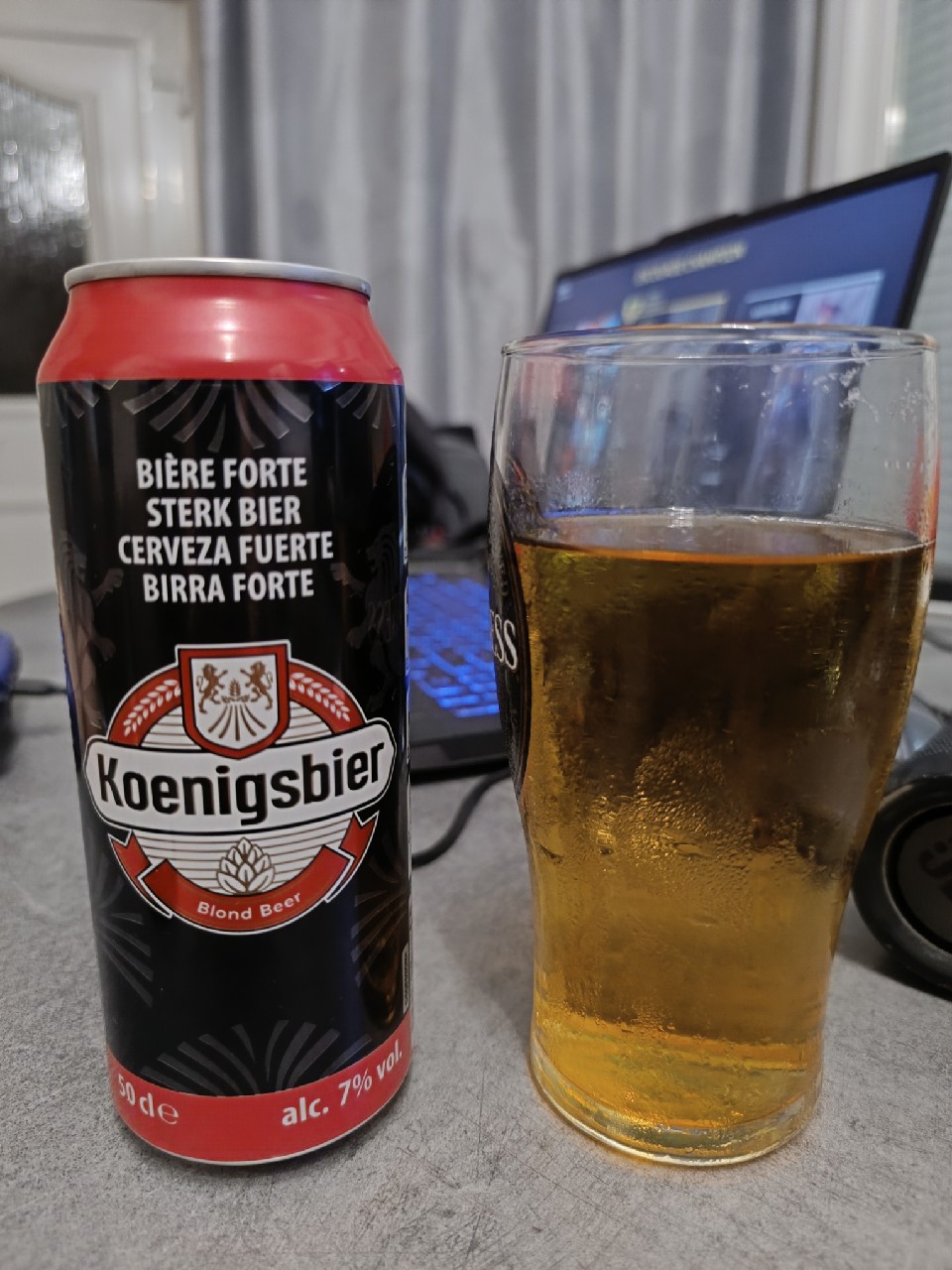 Koenigsbier Forte, France