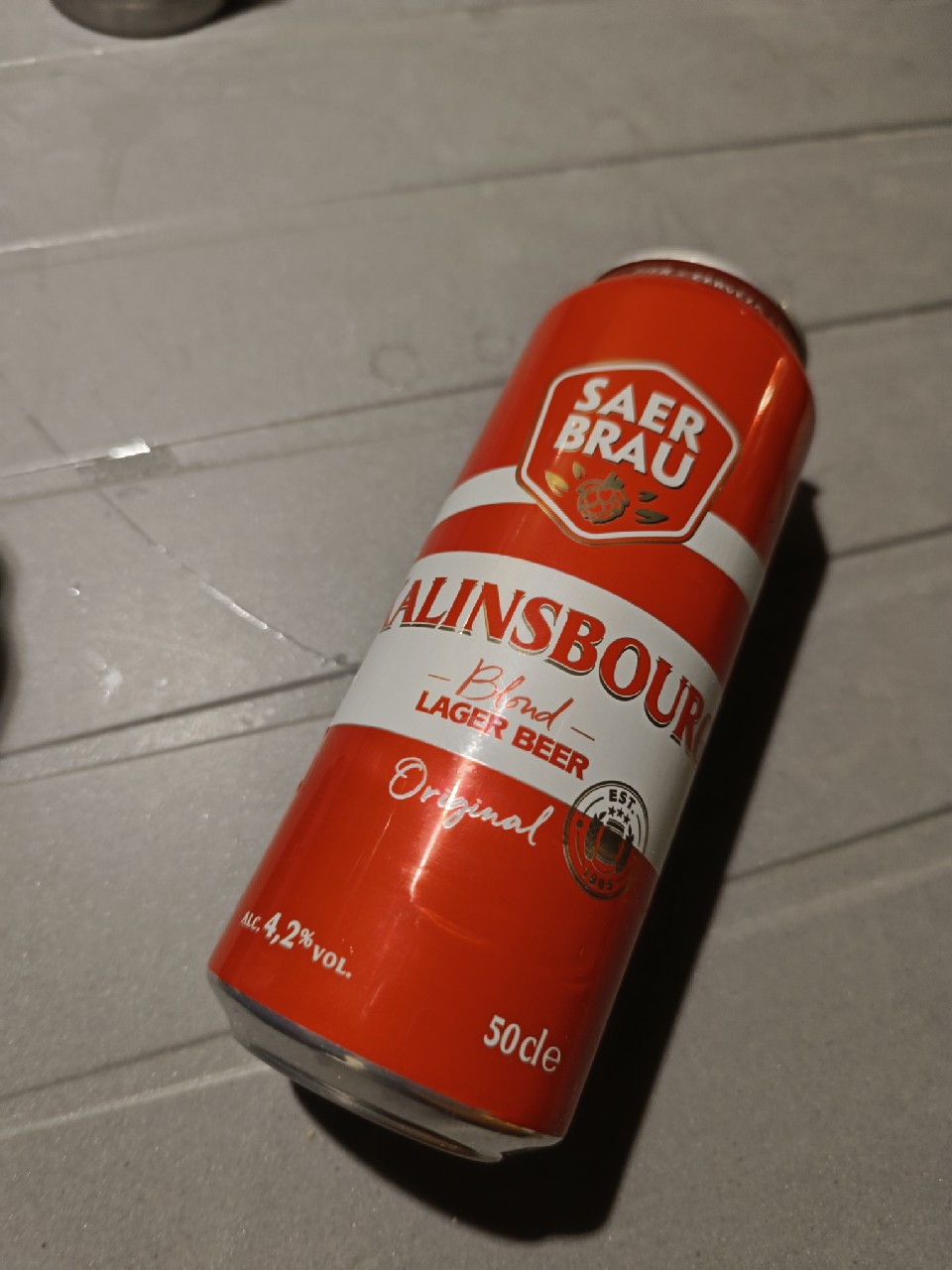 Saer Brau Kalinsbourg / Blond Lager Beer, France