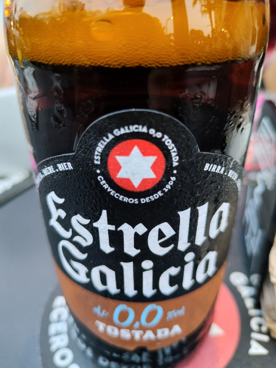 Estrella Galicia 0.0% TOSTADA, Spain