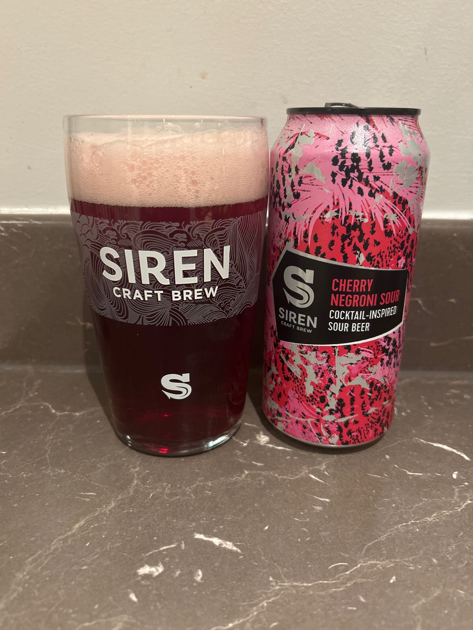 Cherry Negroni Sour Cocktail-inspired sour beer, England