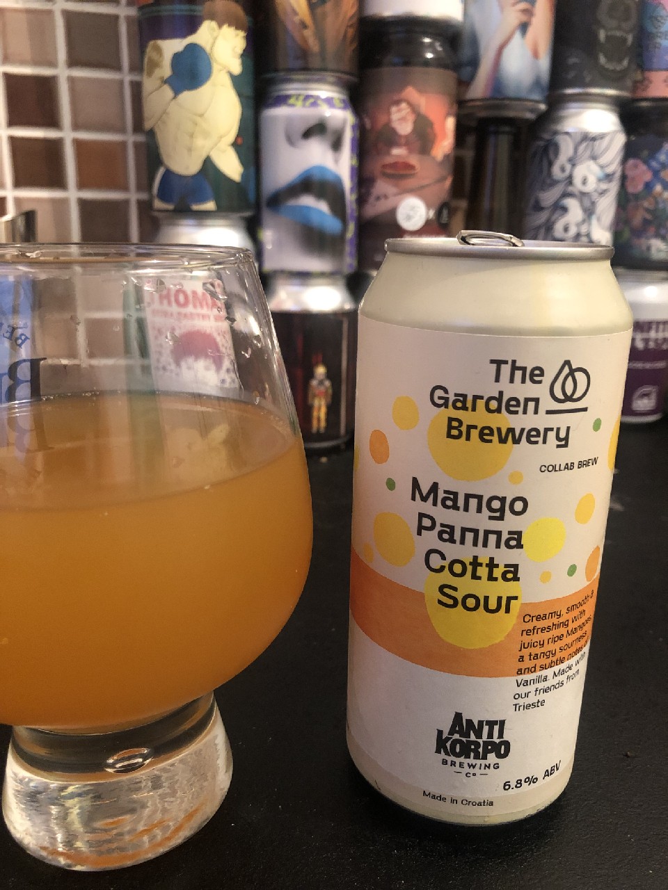 Mango Panna Cotta Sour, Croatia