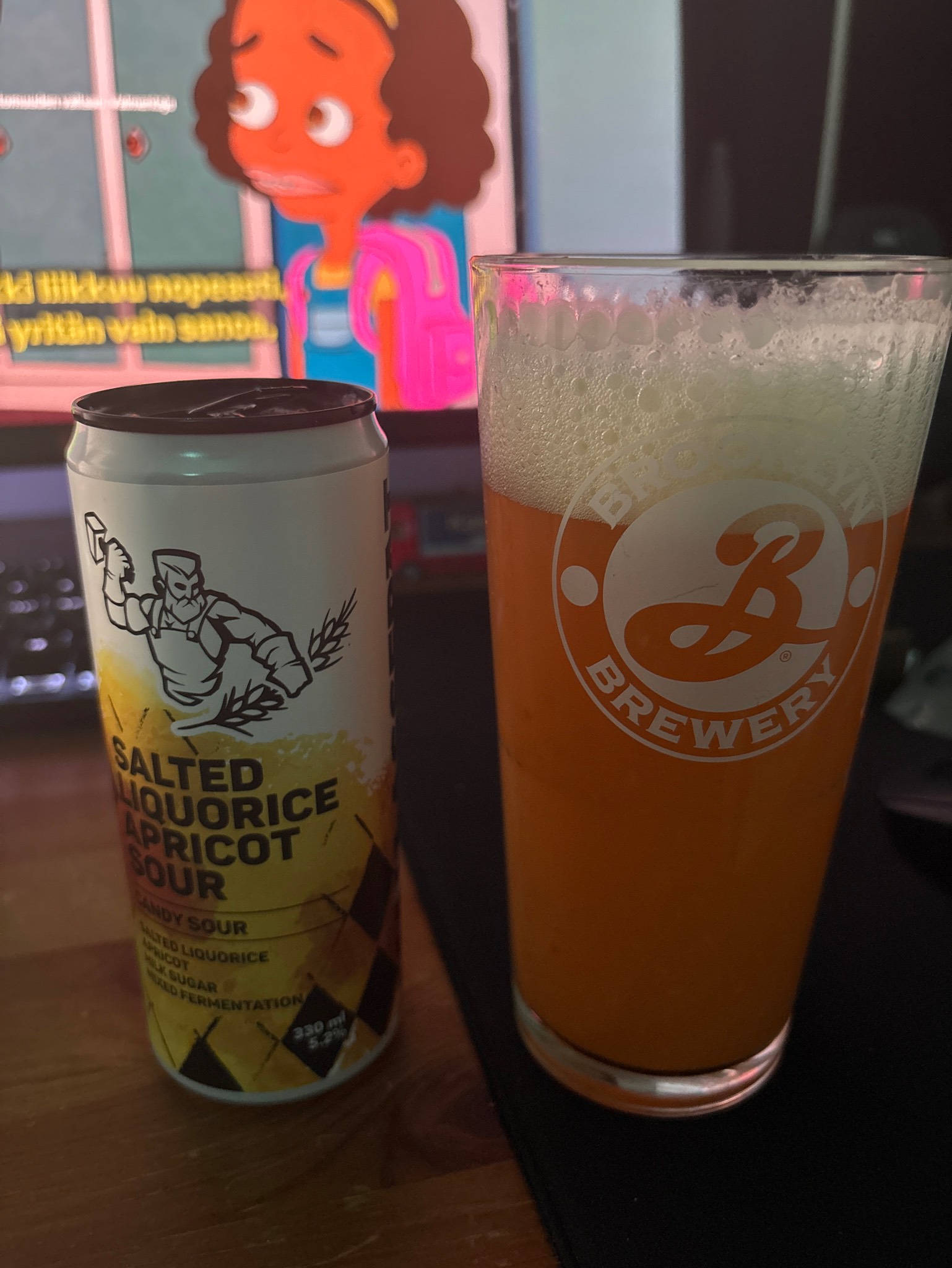 Salted Liquorice Apricot Sour, Finland