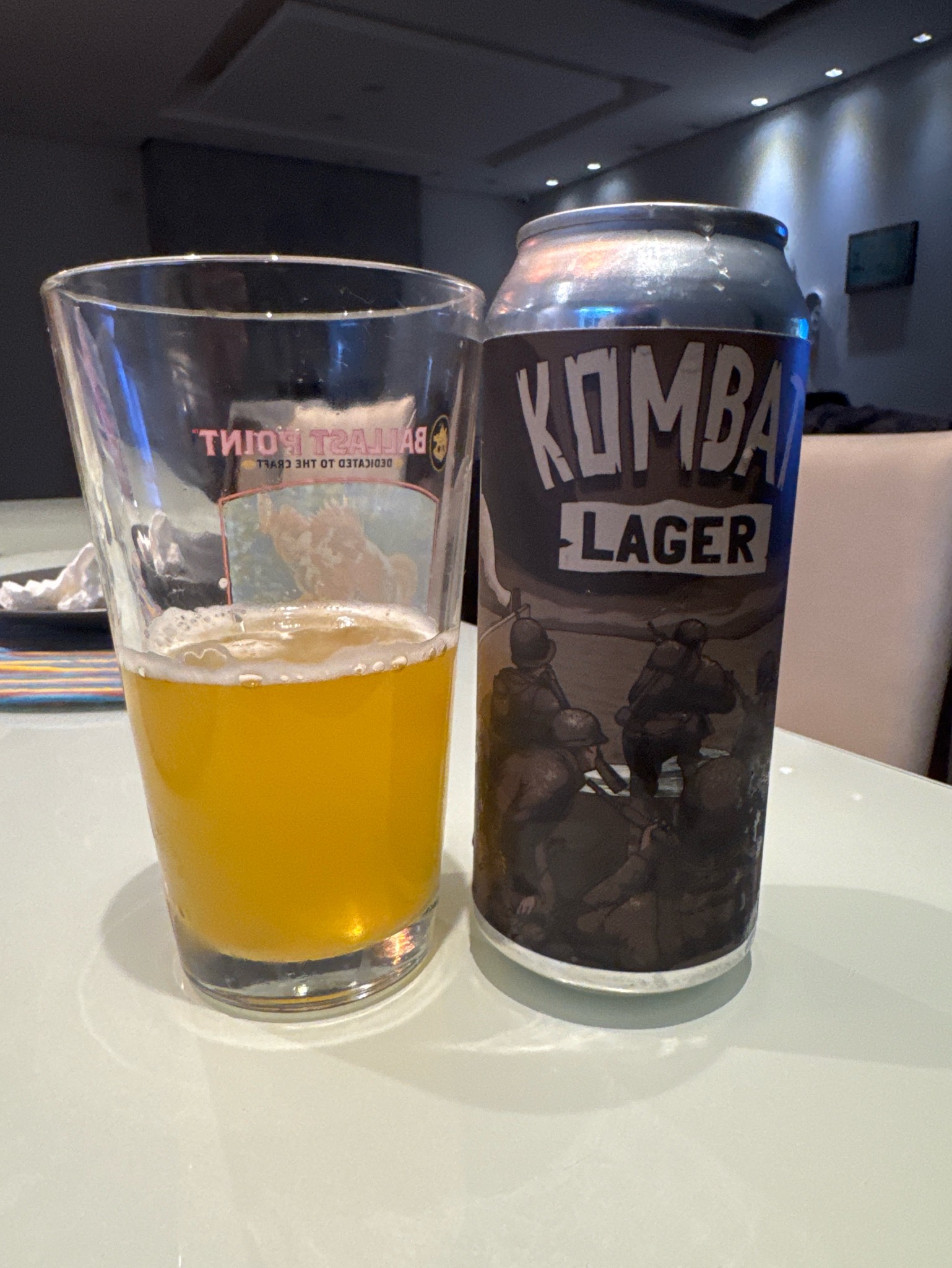 Kombat Lager, Salvador Brewing Co