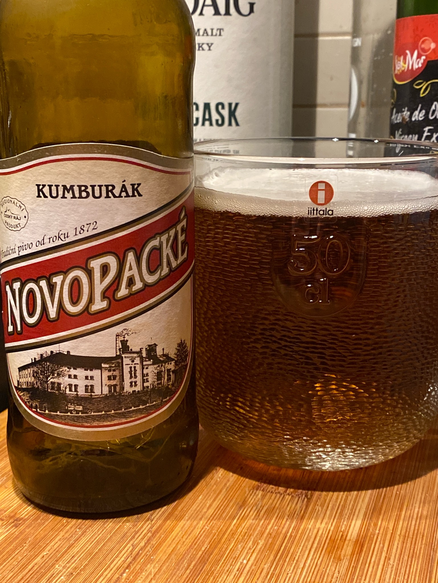 Novopacké Pivo 12° Kumburák, Czech Republic