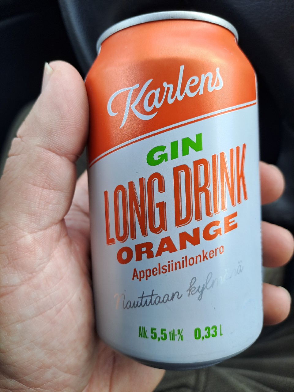 Karlens Gin Long Drink Orange, Finland