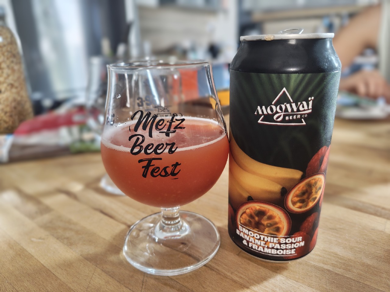 Smoothie Sour Banane, Passion & Framboise, France