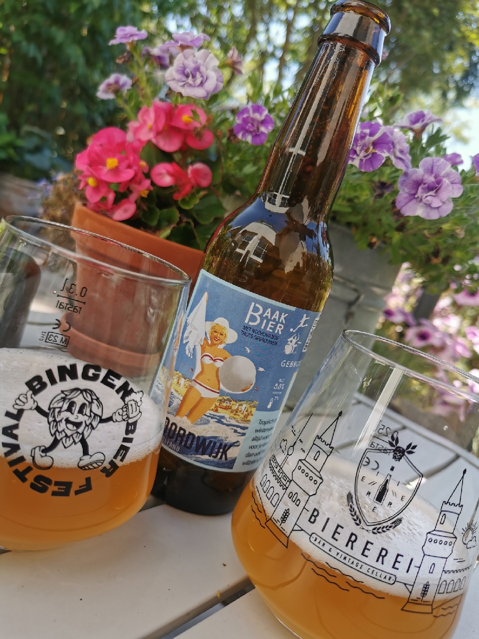 Baak Bier Duinwit Witbier, De Hollandse Pilsener Fabriek
