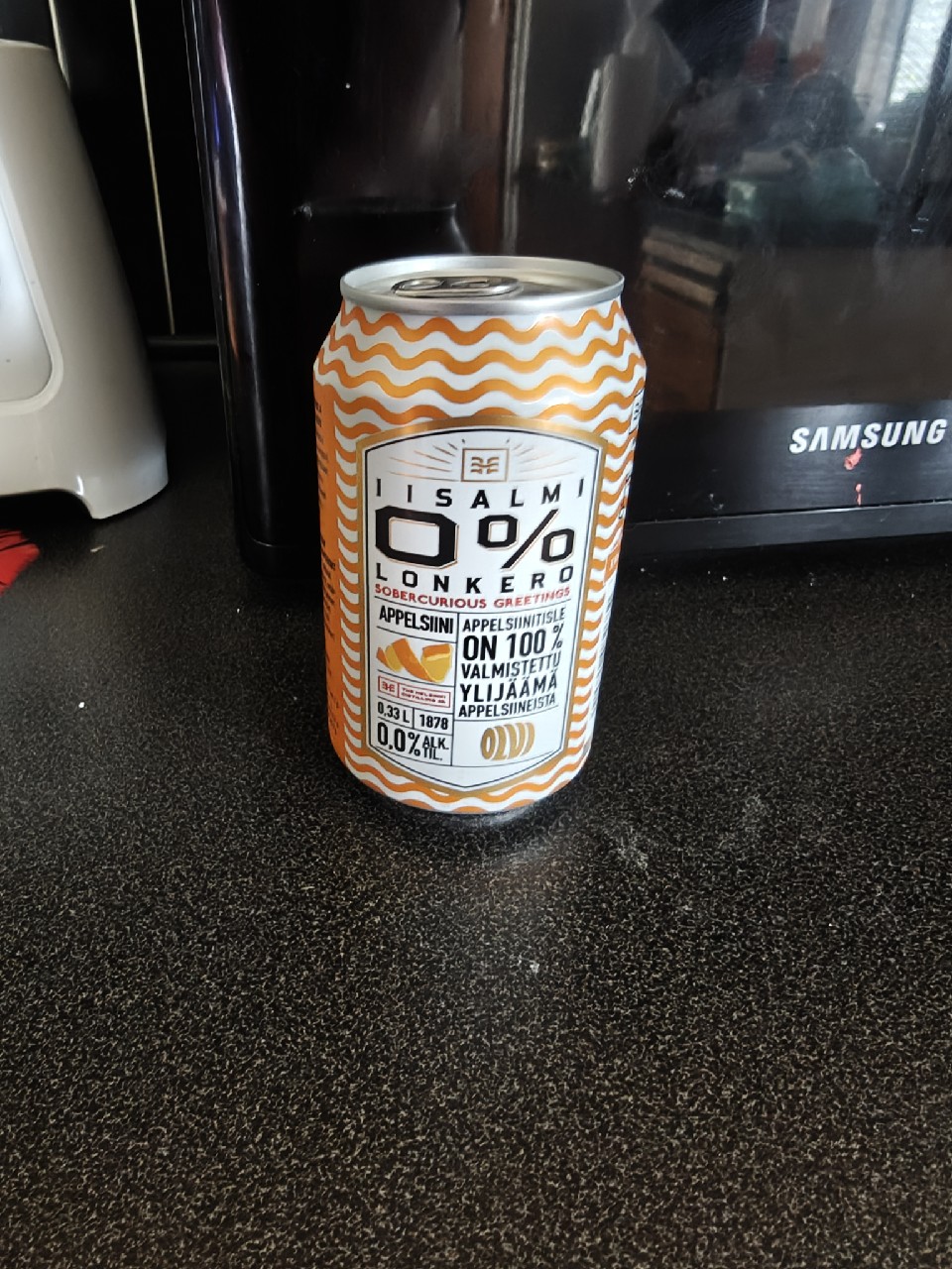Olvi Iisalmi Appelsiini Alkoholiton Lonkero 0%, Finland