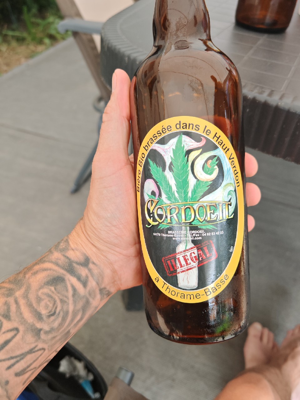 Illegal, Brasserie Cordoeil