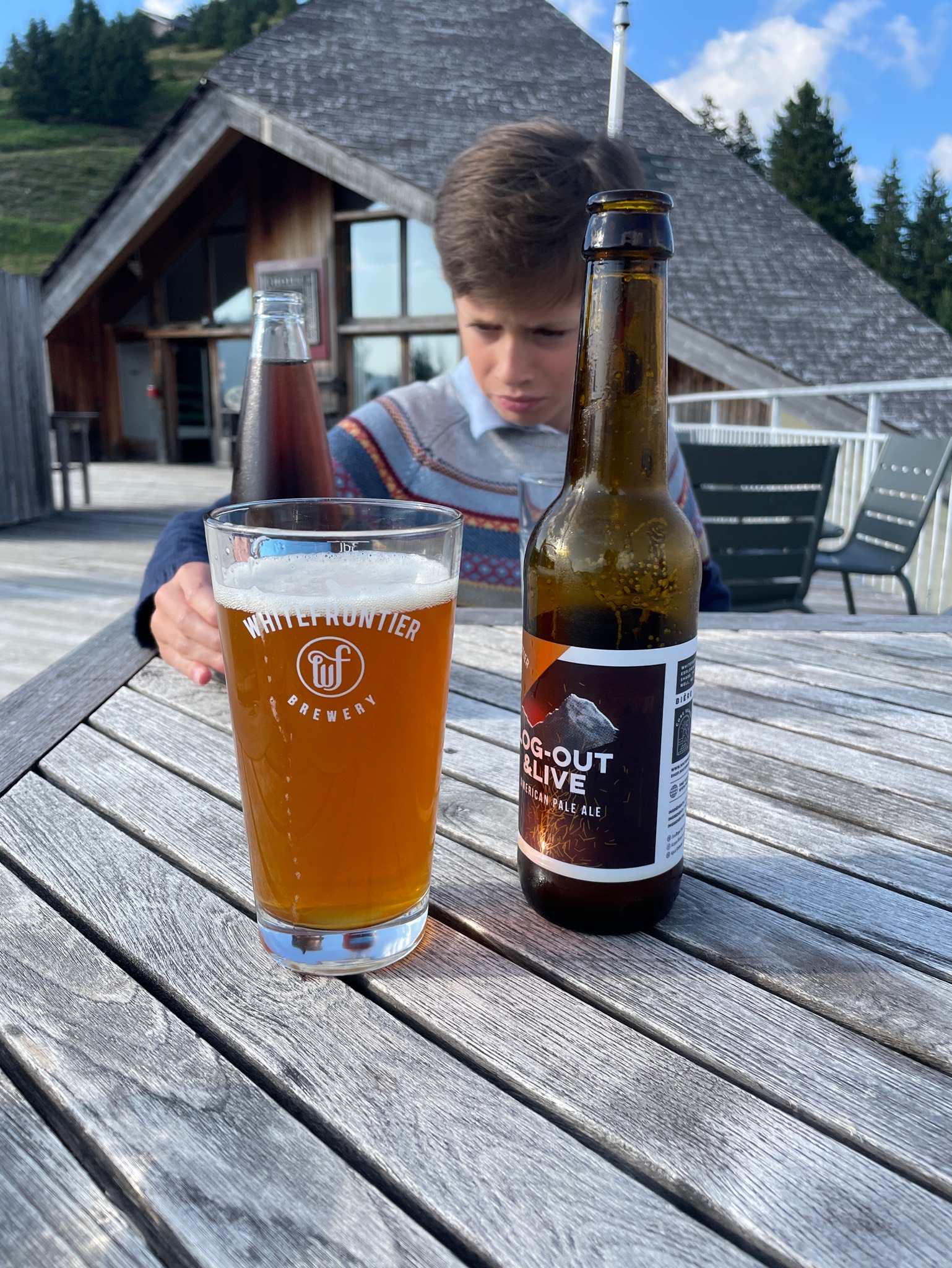 Log-Out & Live, White Frontier Brewery