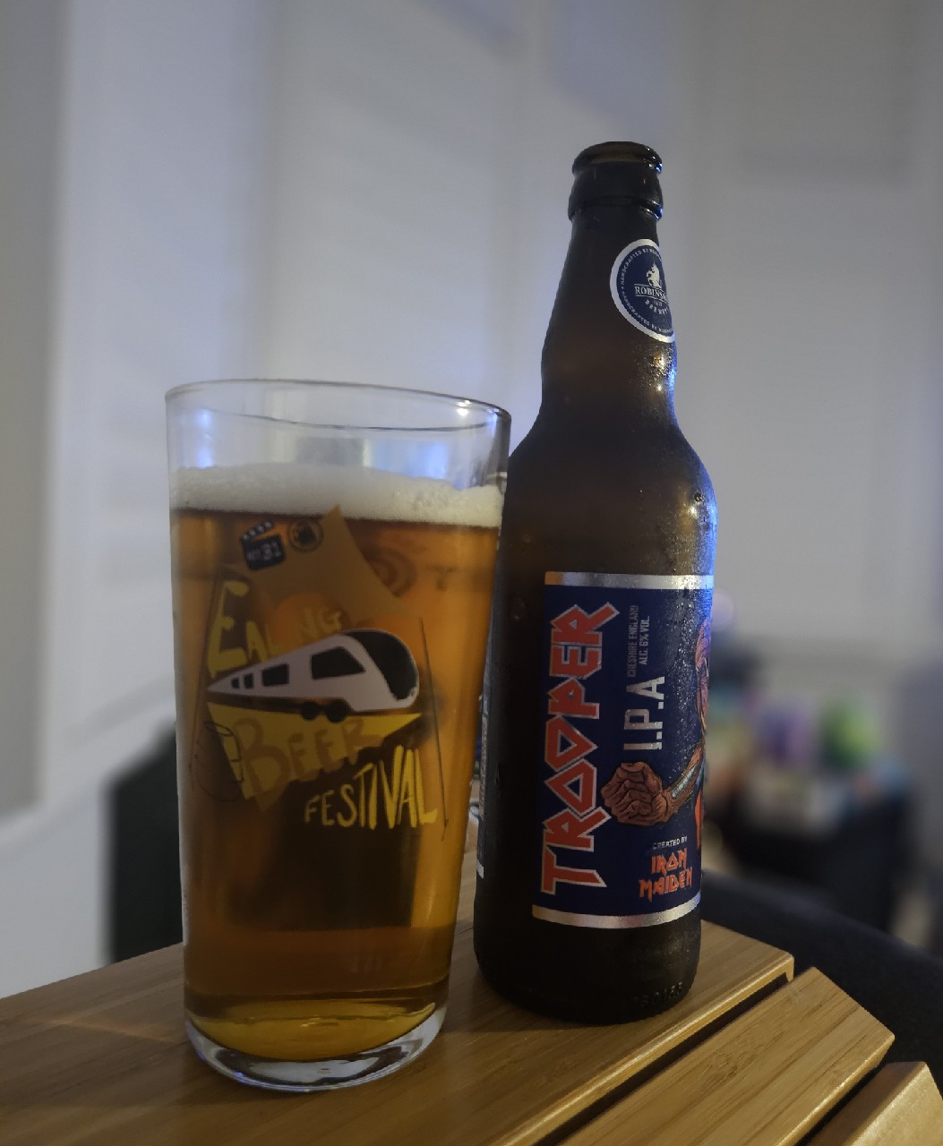 Trooper IPA 6.0%, England