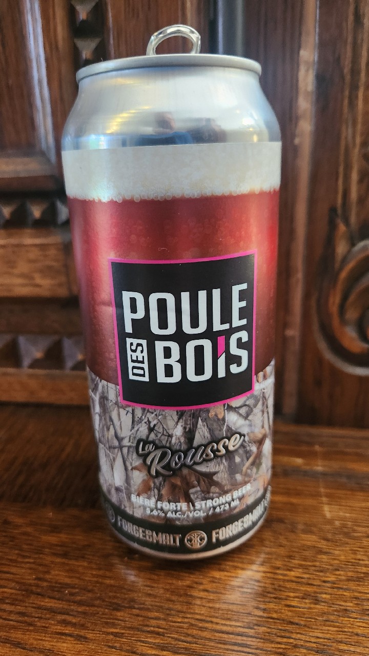 La rousse / Poule des bois, La Forge du Malt - Microbrasserie