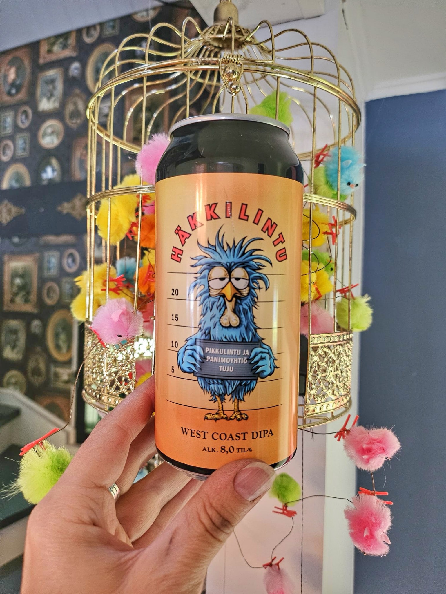 Häkkilintu, Finland