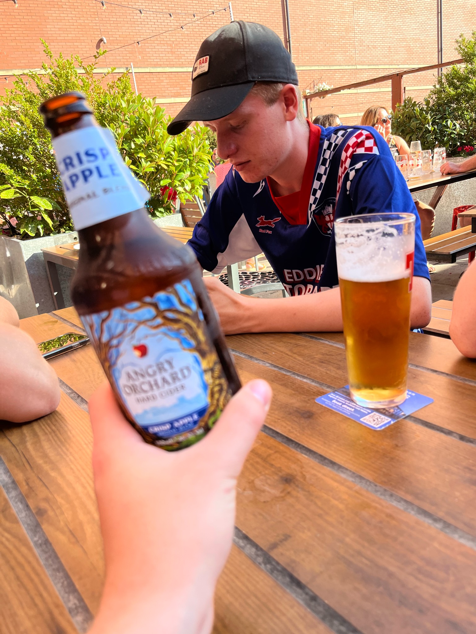 Angry Orchard Crisp Cider, Naked City Brewing