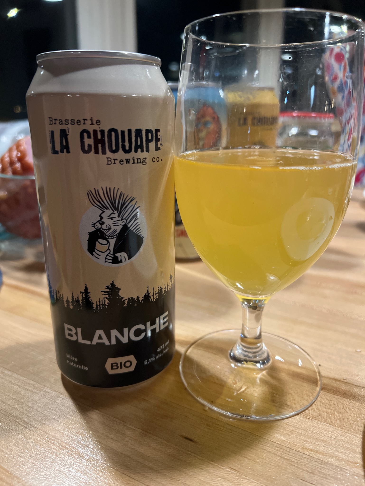 La Chouape Blanche Biologique, Brasserie La Chouape Brewing Company