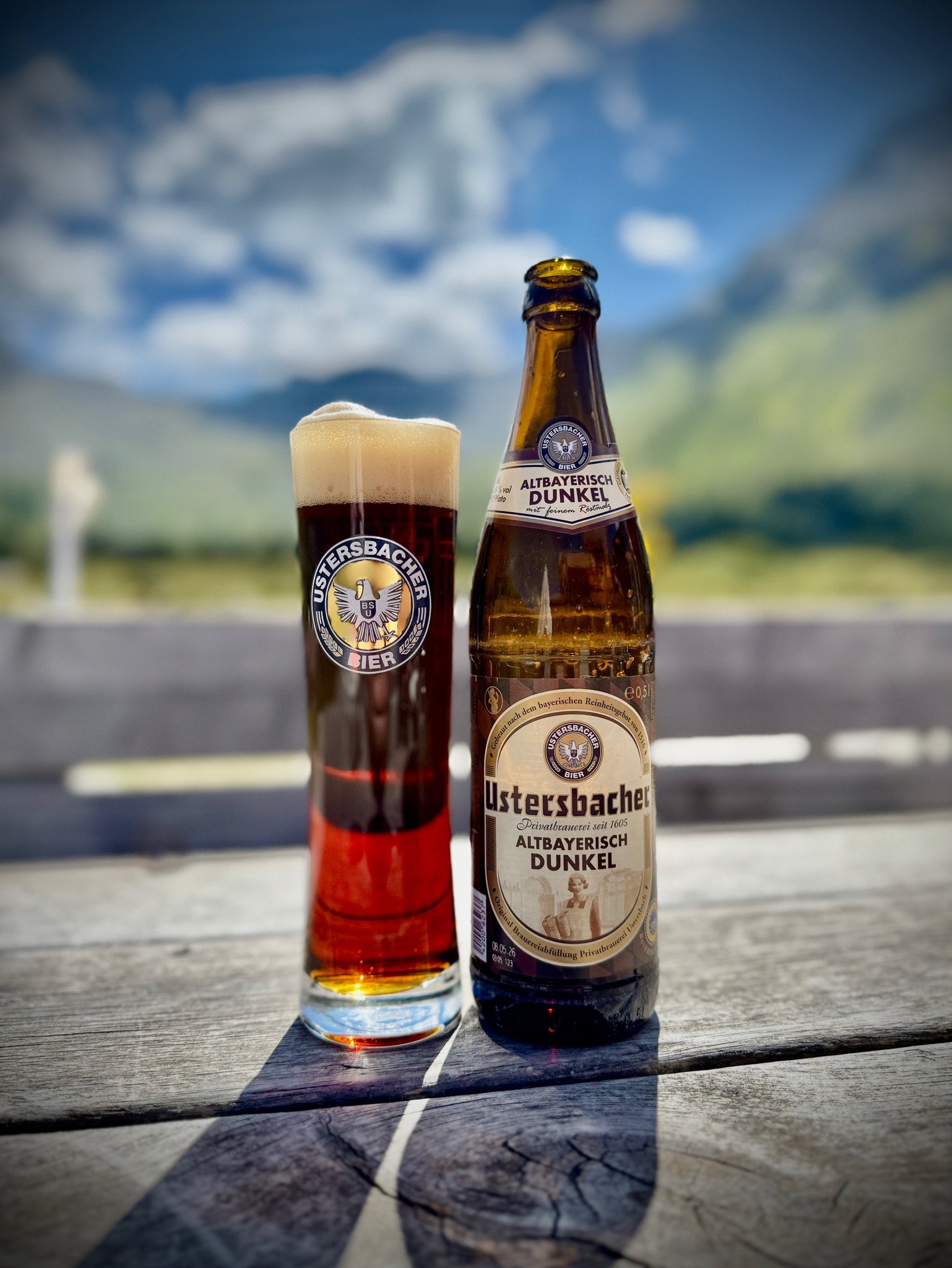 Usterbacher Altbayerisch Dunkel, Brauerei Ustersbach